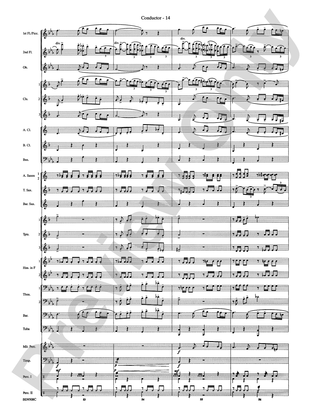 Procession of the Sardar (from Caucasian Sketches): Concert Band Conductor Score & Parts