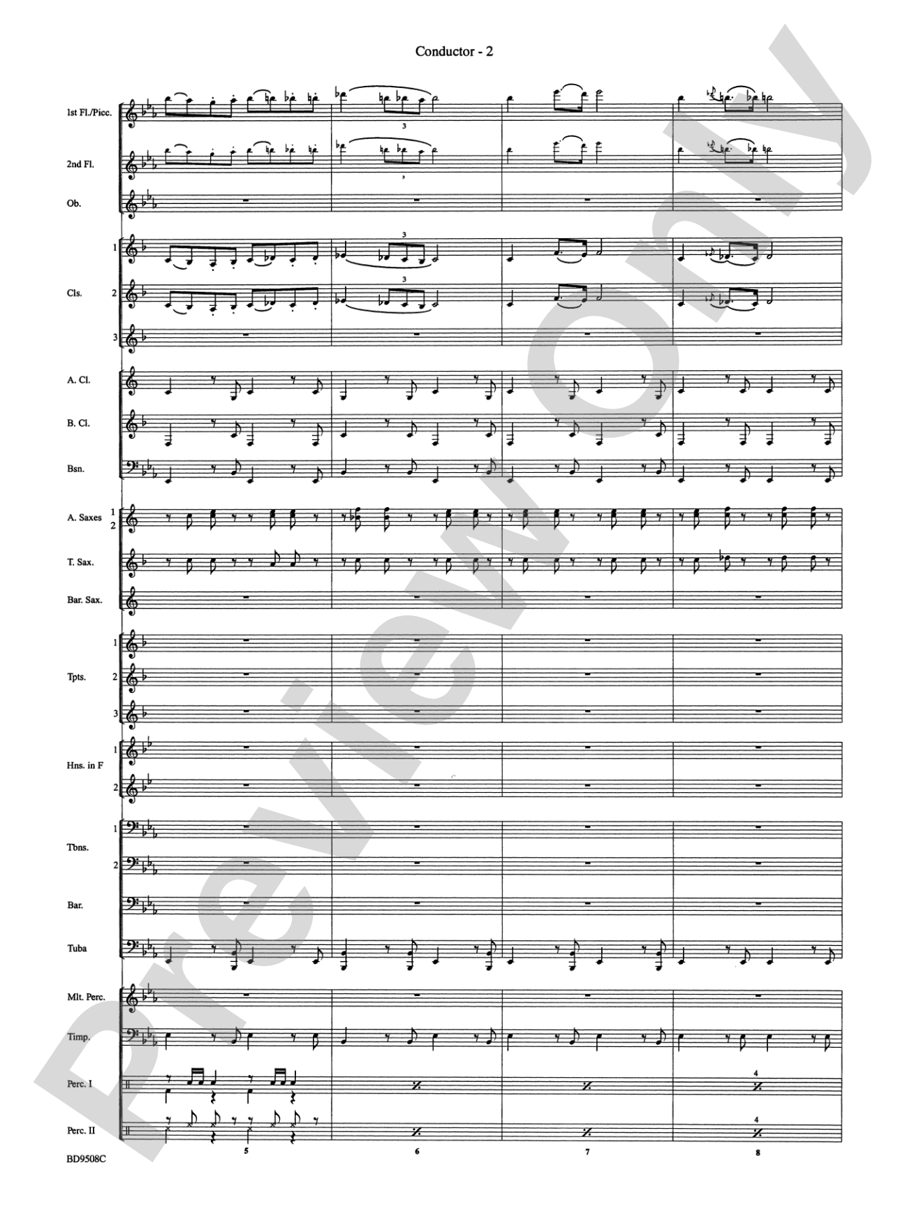 Procession of the Sardar (from Caucasian Sketches): Concert Band Conductor Score & Parts
