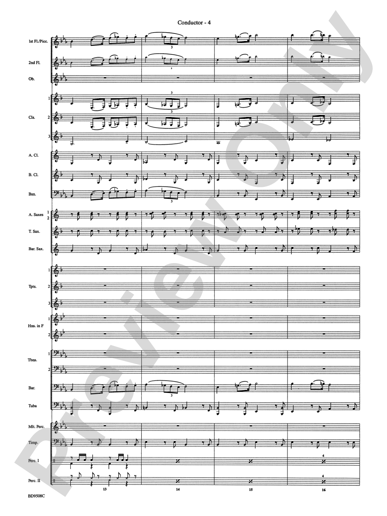 Procession of the Sardar (from Caucasian Sketches): Concert Band Conductor Score & Parts