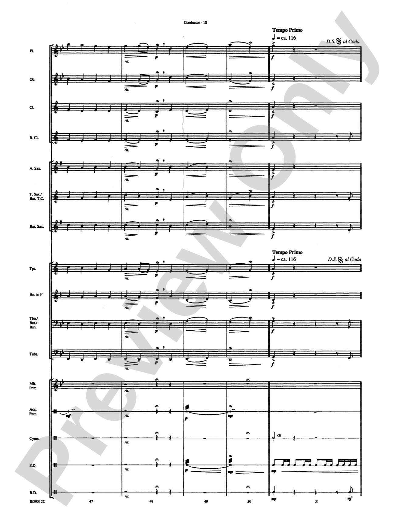 Dialogues: Concert Band Conductor Score & Parts