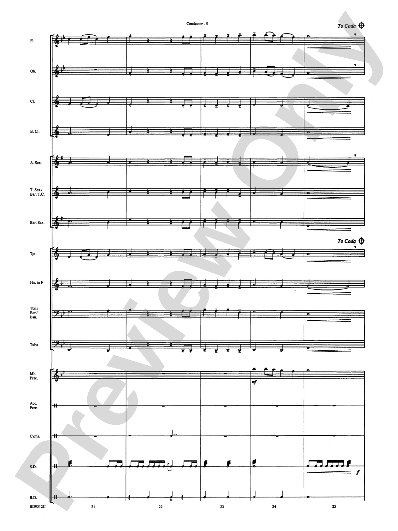 Dialogues: Concert Band Conductor Score & Parts