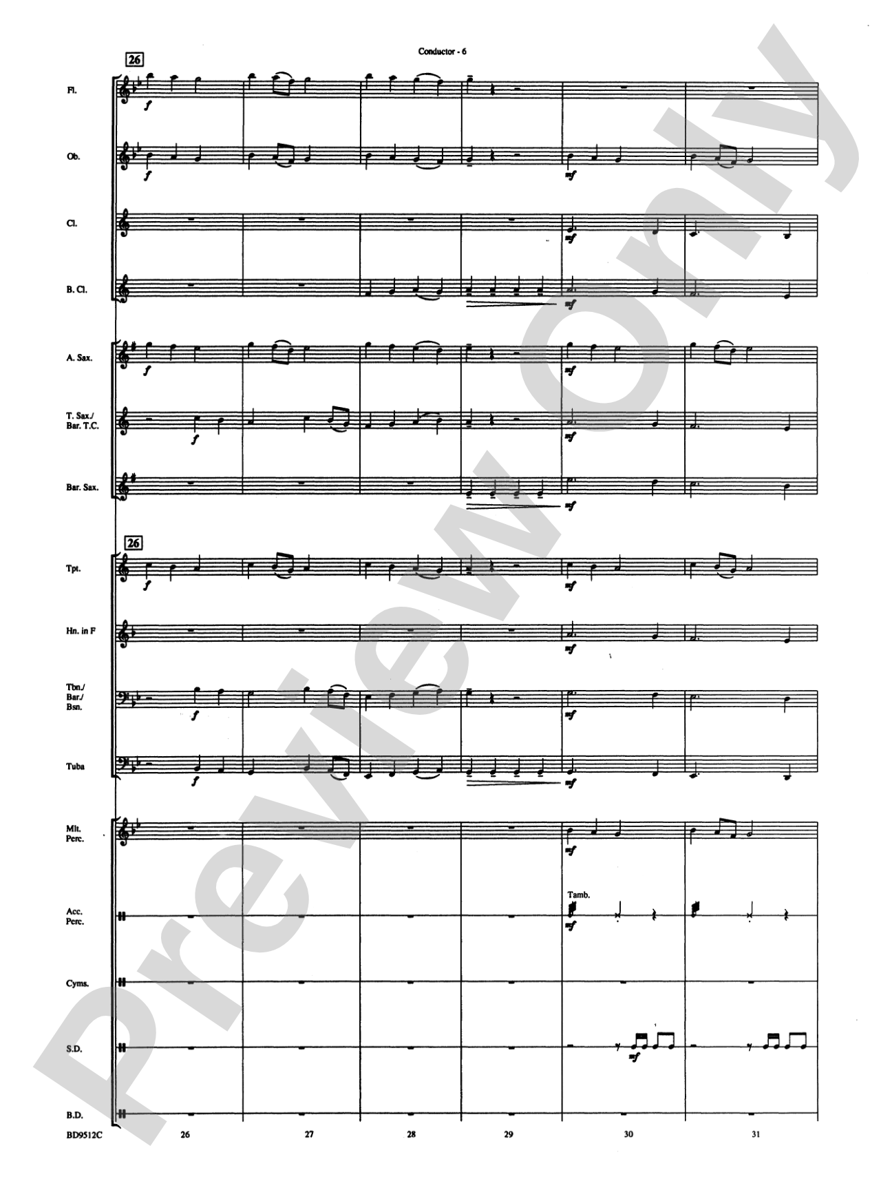 Dialogues: Concert Band Conductor Score & Parts