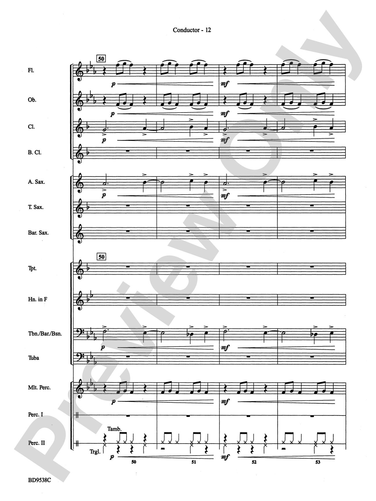 Excelcia: Concert Band Conductor Score & Parts