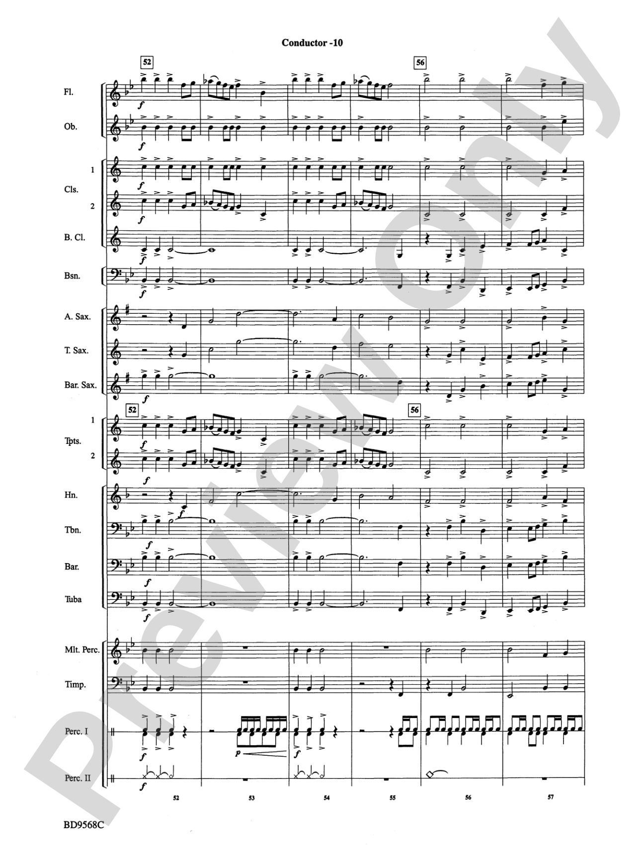 At the Crossroads: Concert Band Conductor Score & Parts