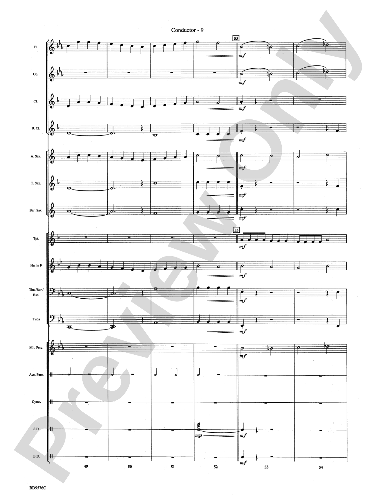 Christmas Bits & Pieces (based on Favorite Traditional Carols): Concert Band Conductor Score & Parts