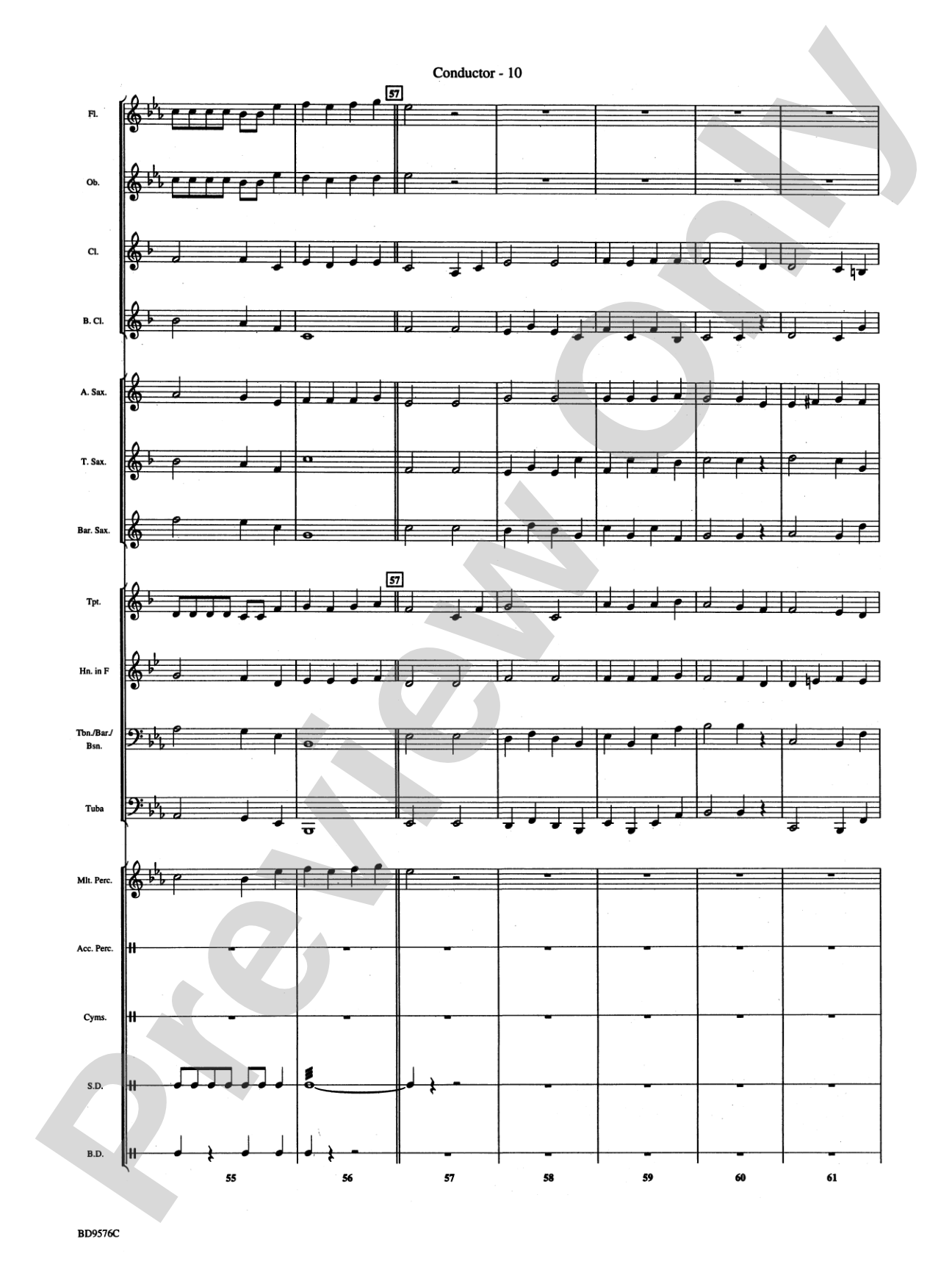 Christmas Bits & Pieces (based on Favorite Traditional Carols): Concert Band Conductor Score & Parts