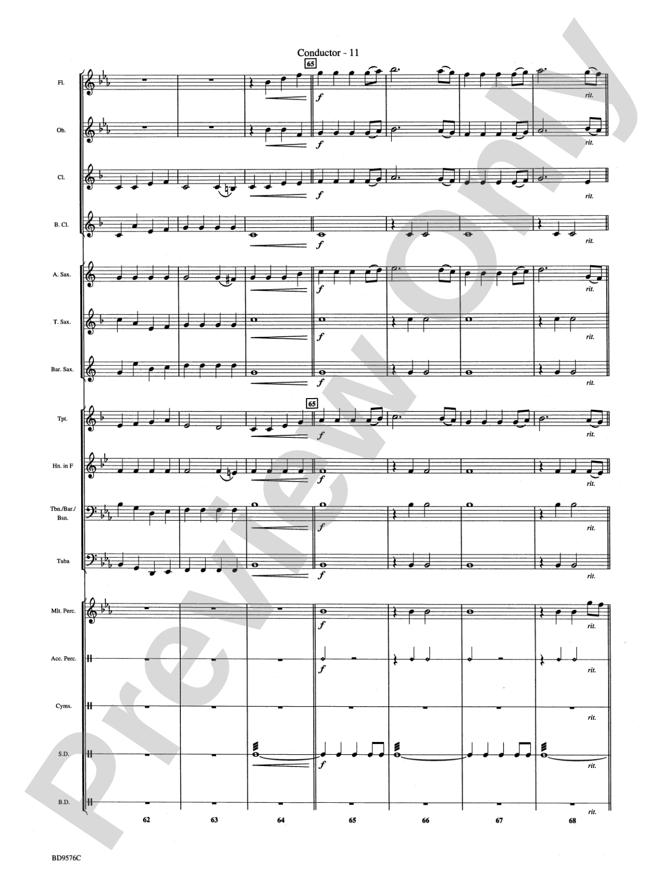 Christmas Bits & Pieces (based on Favorite Traditional Carols): Concert Band Conductor Score & Parts