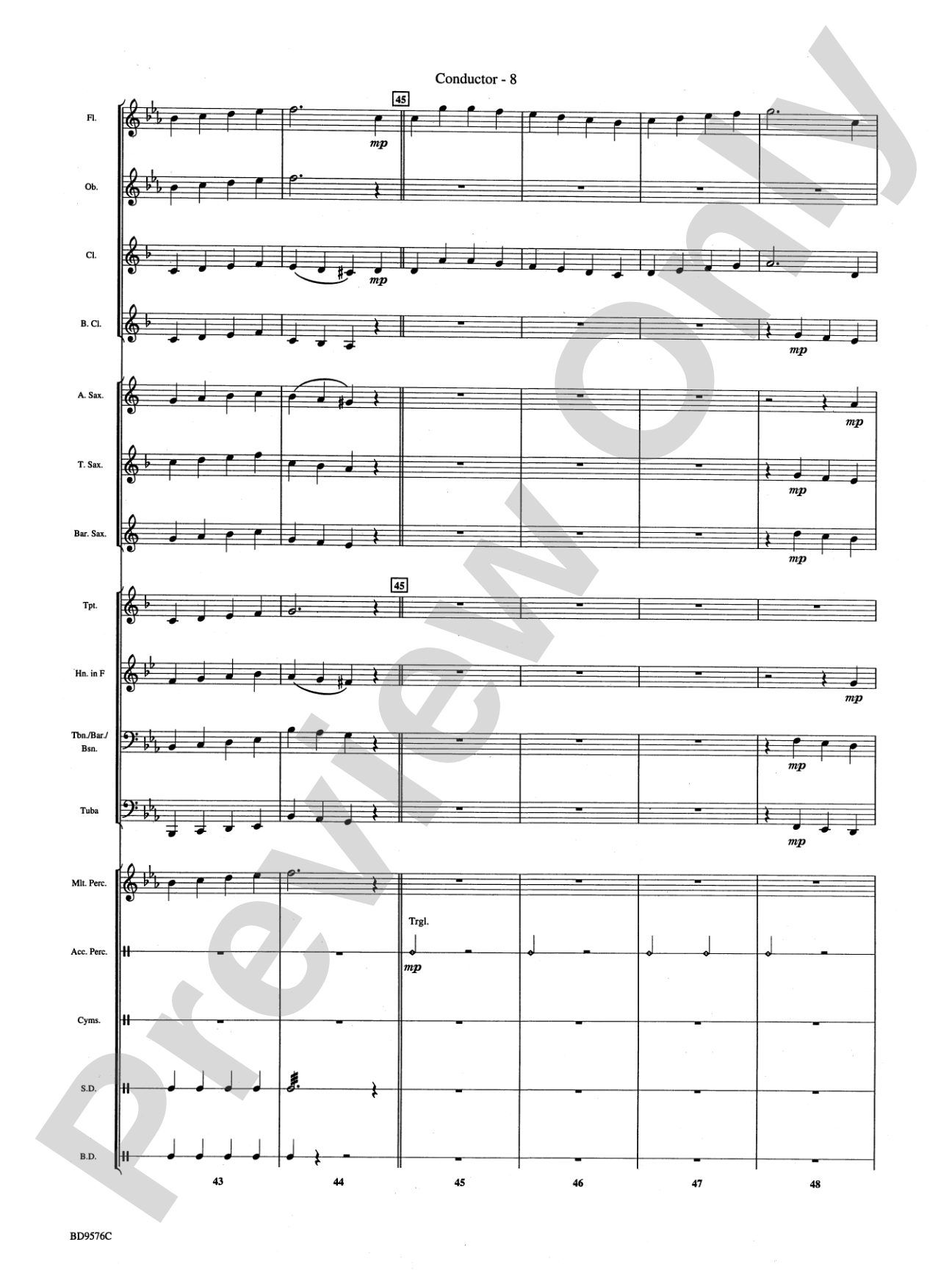 Christmas Bits & Pieces (based on Favorite Traditional Carols): Concert Band Conductor Score & Parts