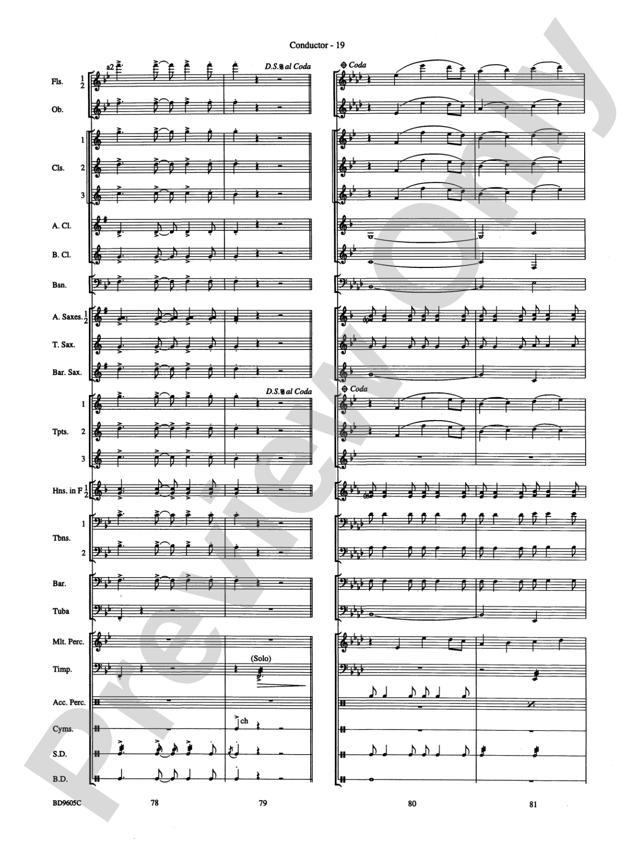 Tower Hill Overture: Concert Band Conductor Score & Parts