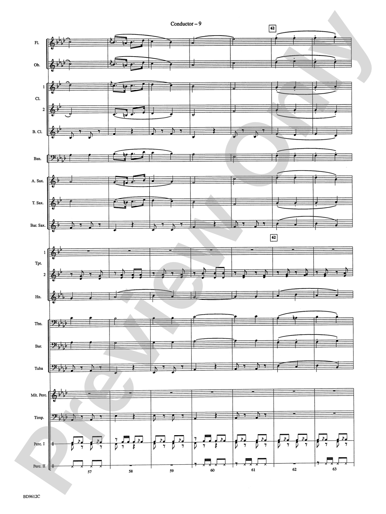The Fairest of the Fair: Concert Band Conductor Score & Parts