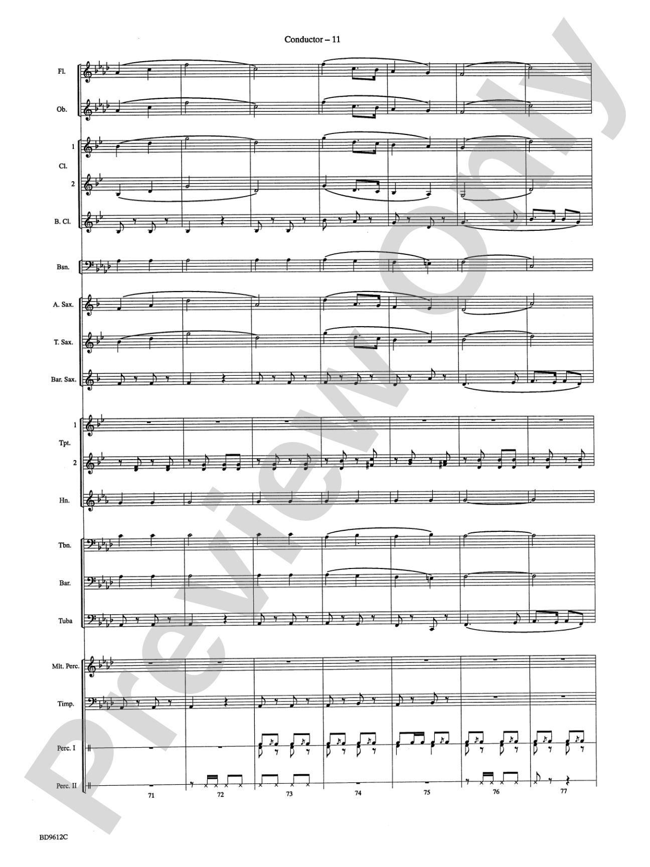 The Fairest of the Fair: Concert Band Conductor Score & Parts