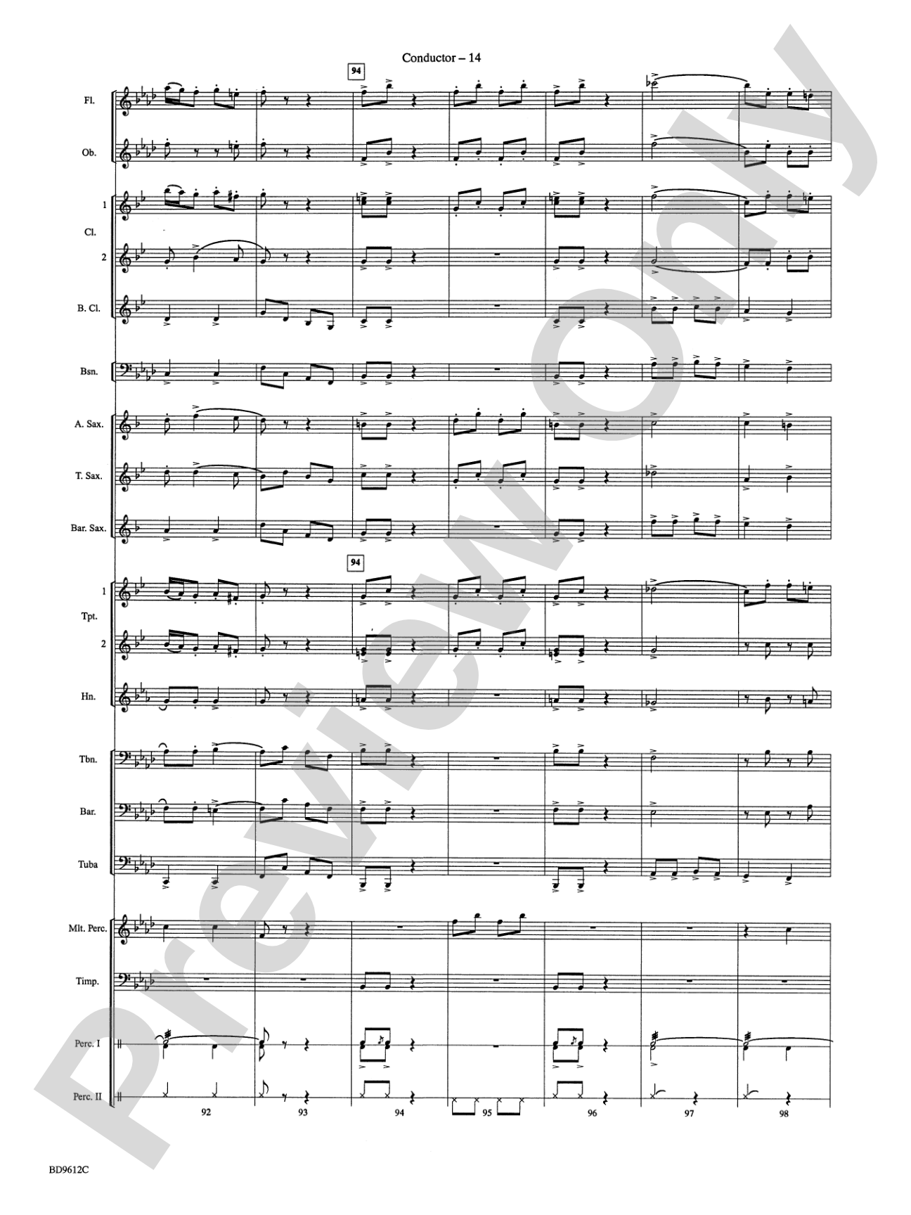 The Fairest of the Fair: Concert Band Conductor Score & Parts