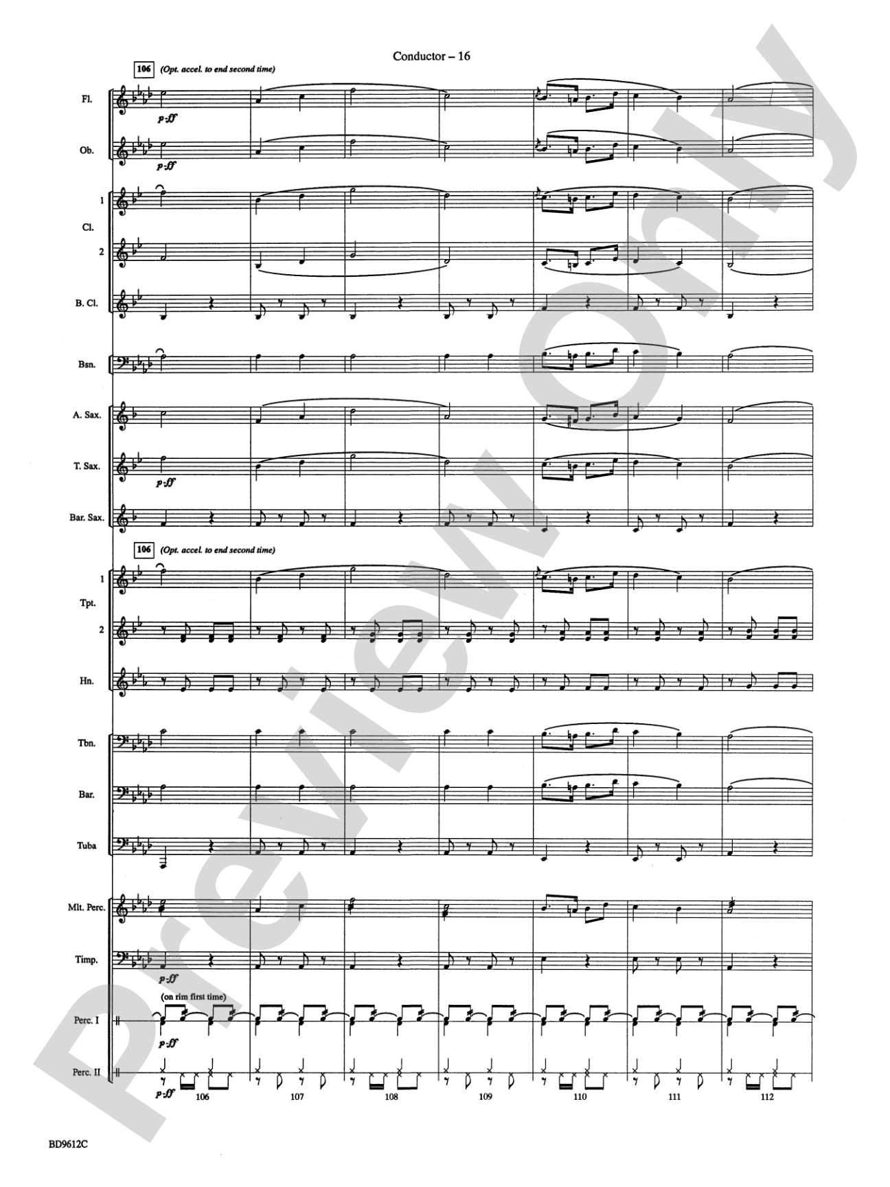 The Fairest of the Fair: Concert Band Conductor Score & Parts