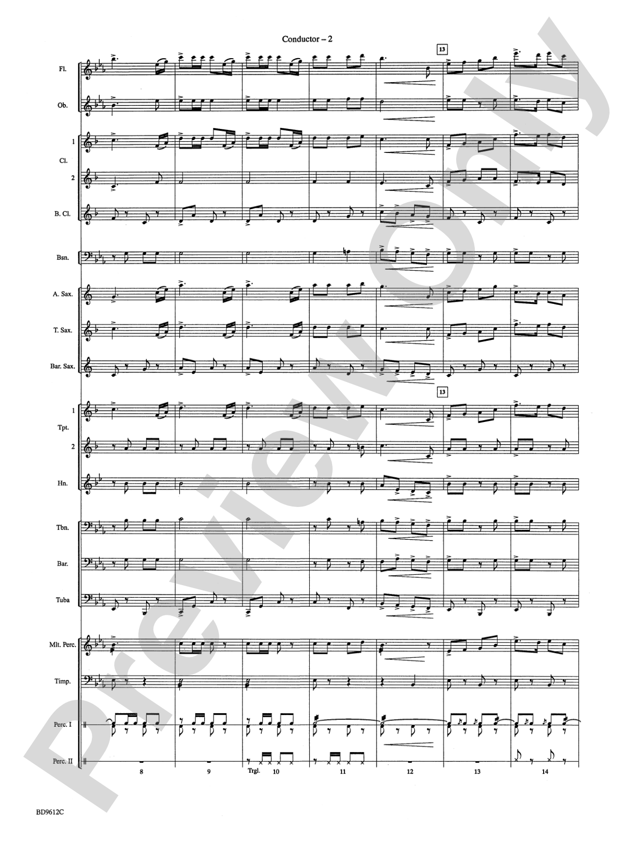 The Fairest of the Fair: Concert Band Conductor Score & Parts