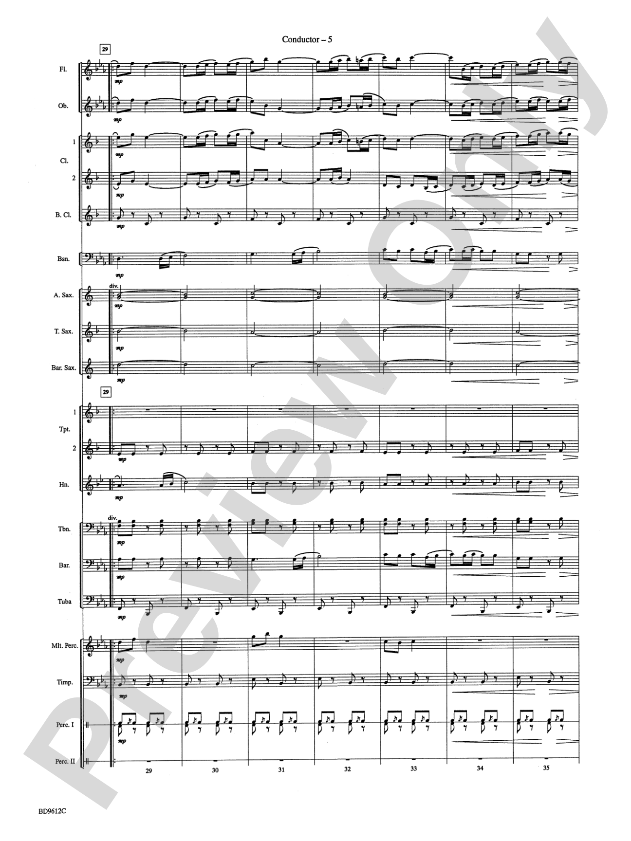 The Fairest of the Fair: Concert Band Conductor Score & Parts