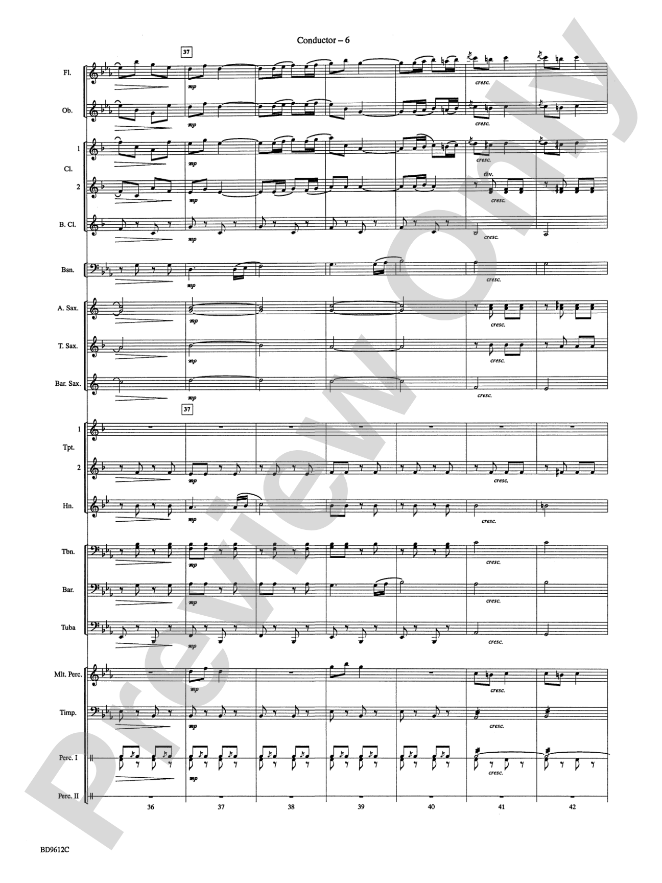 The Fairest of the Fair: Concert Band Conductor Score & Parts