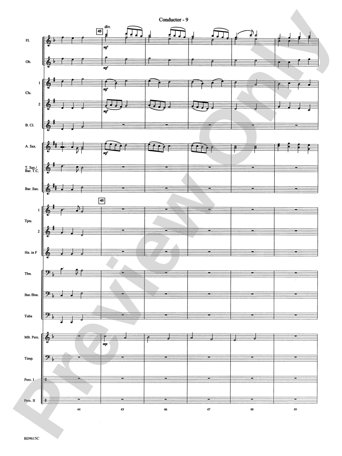 Angels We Have Heard on High: Concert Band Conductor Score & Parts