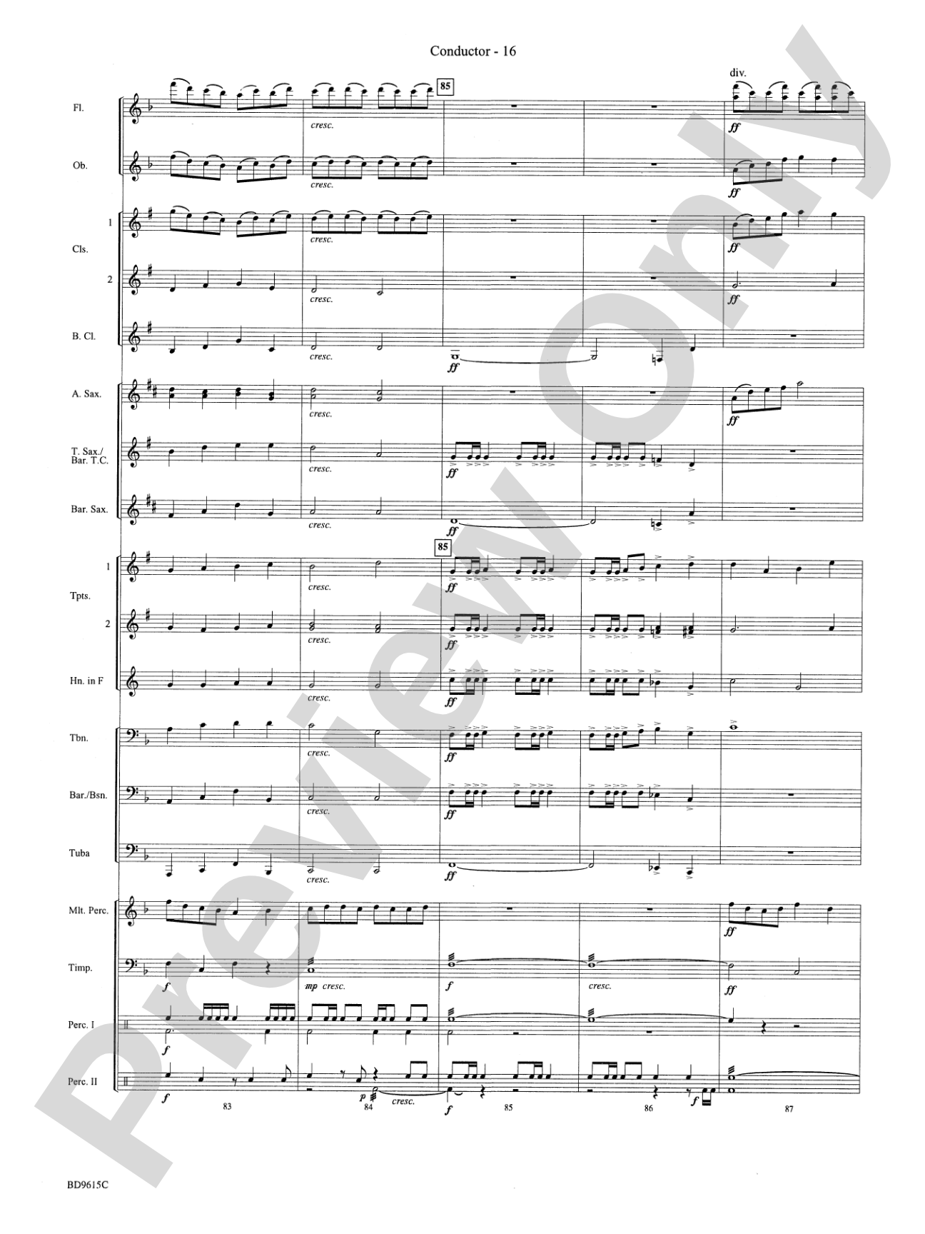 Angels We Have Heard on High: Concert Band Conductor Score & Parts