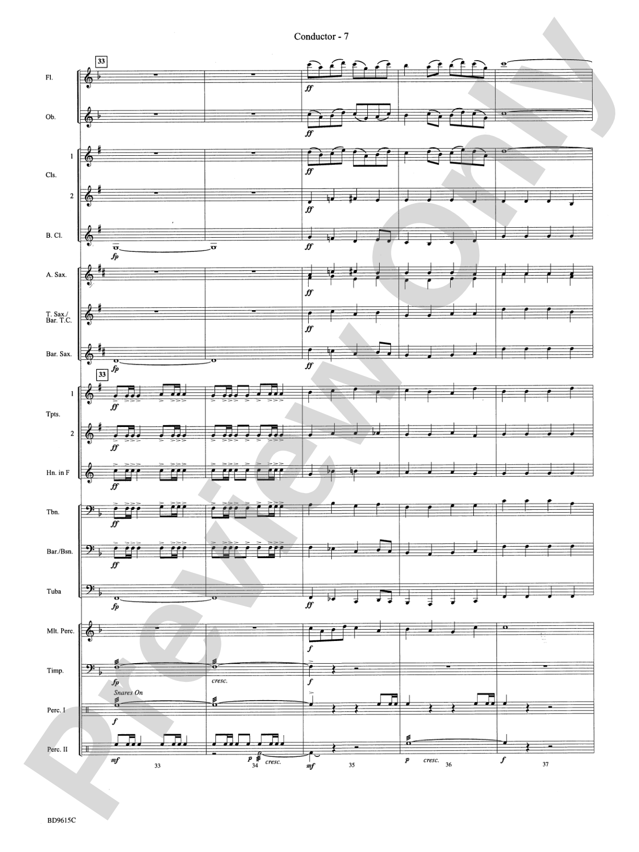 Angels We Have Heard on High: Concert Band Conductor Score & Parts