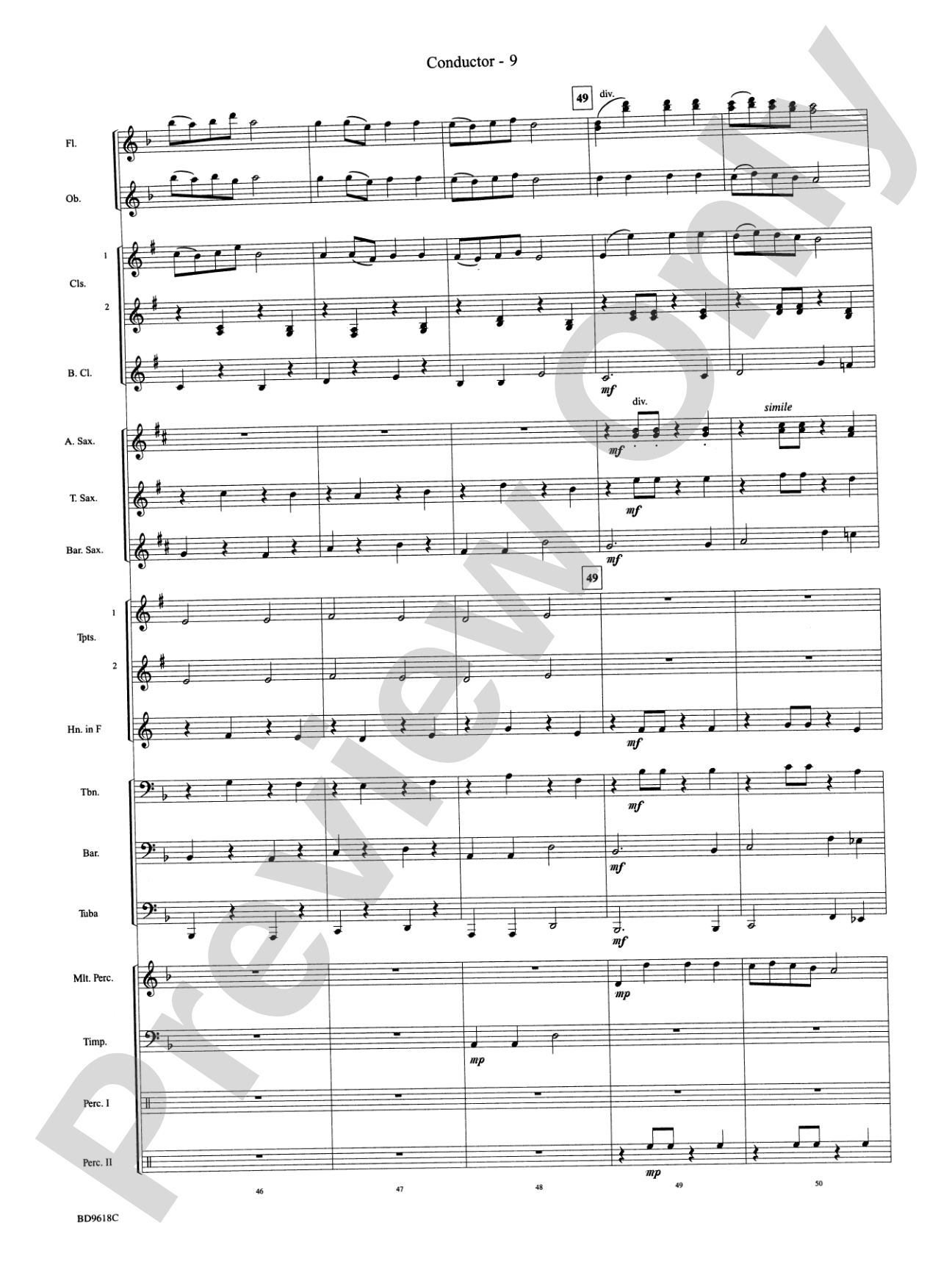 Hatikvah: Concert Band Conductor Score & Parts