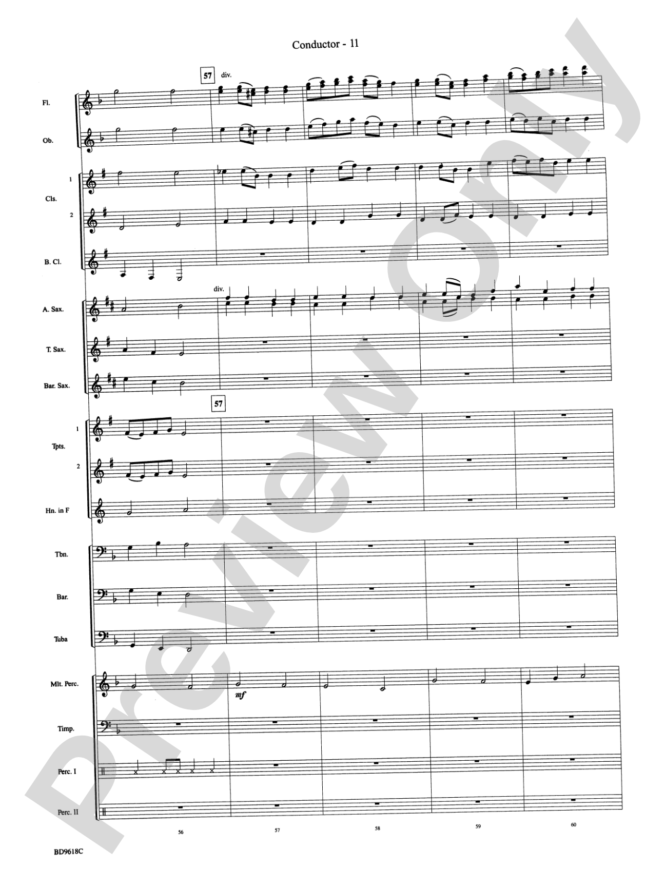 Hatikvah: Concert Band Conductor Score & Parts