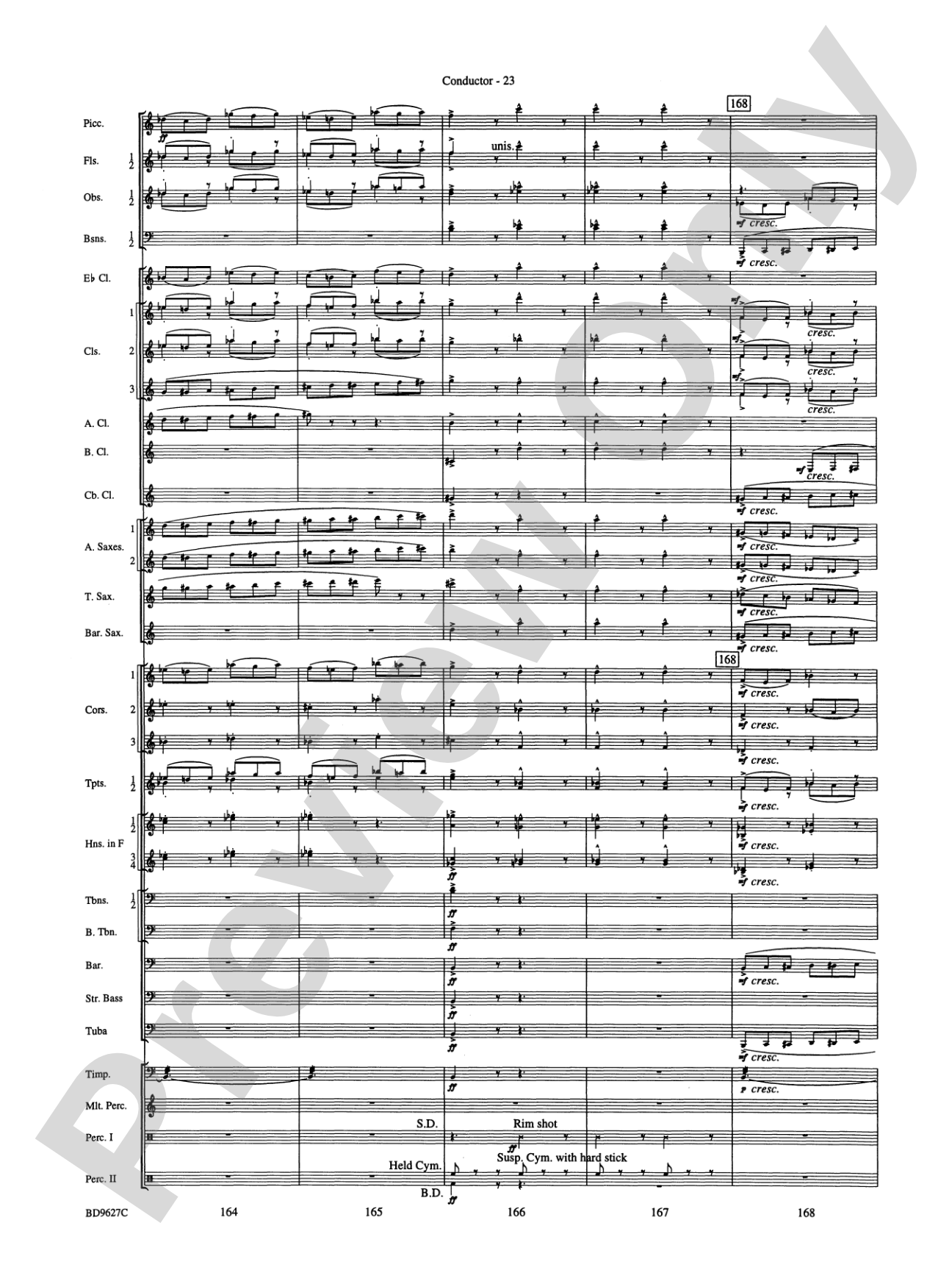 Variations on a Theme of Robert Schumann: Concert Band Conductor Score & Parts