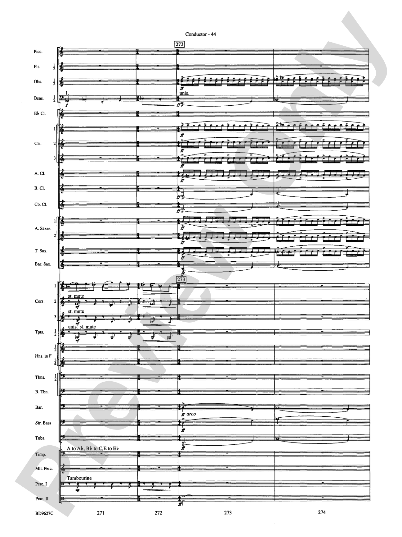 Variations on a Theme of Robert Schumann: Concert Band Conductor Score & Parts