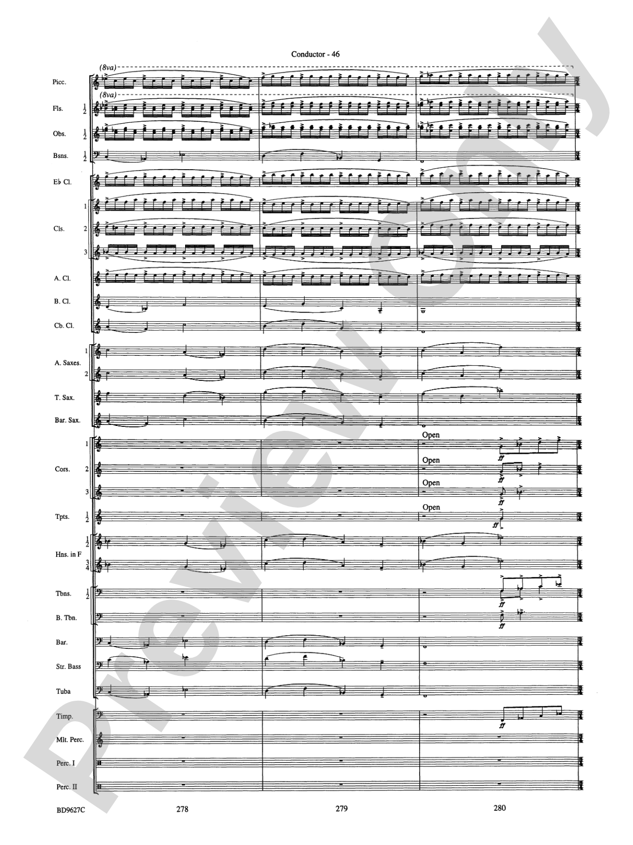 Variations on a Theme of Robert Schumann: Concert Band Conductor Score & Parts