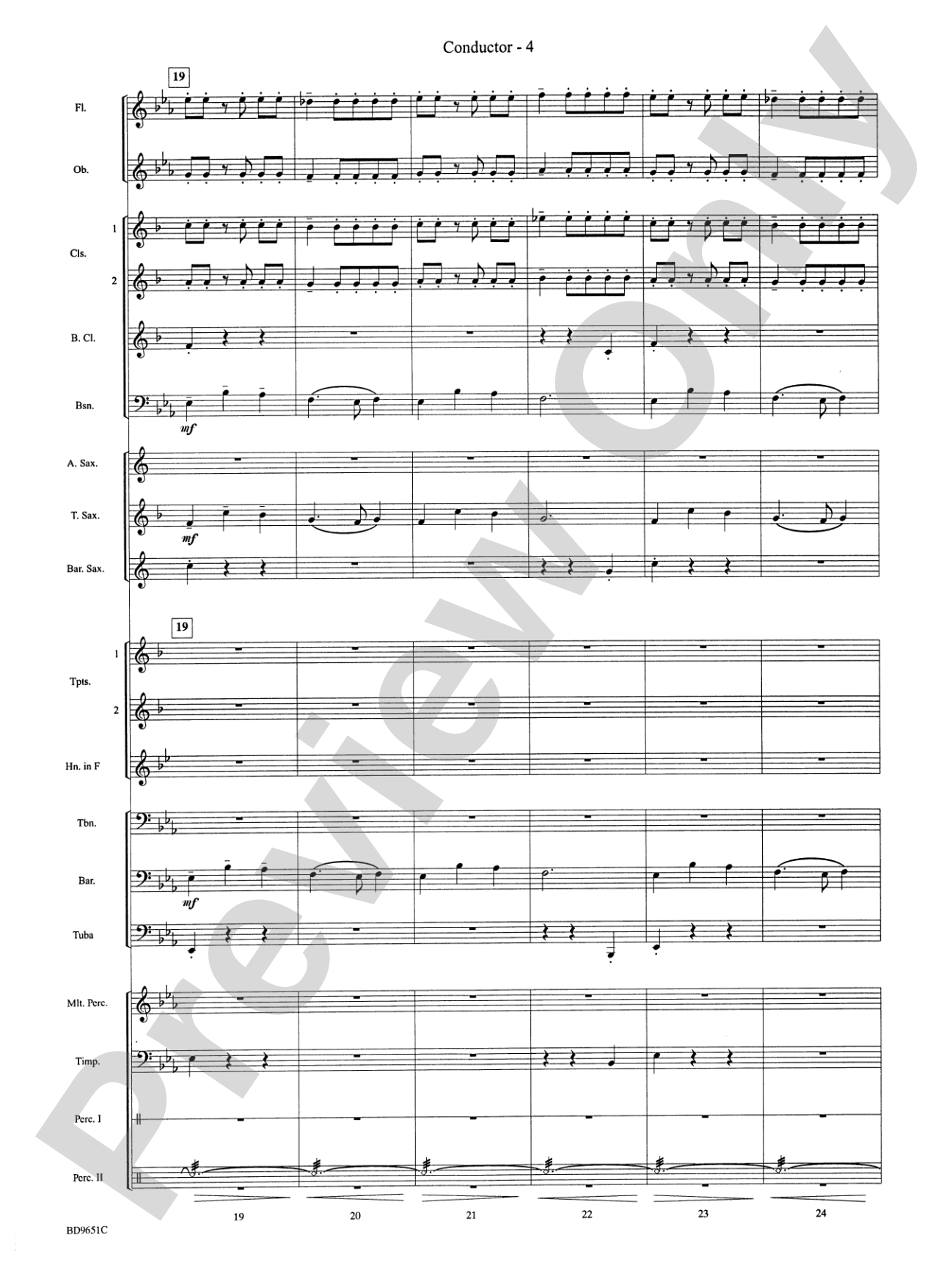 Rockport Images: Concert Band Conductor Score & Parts