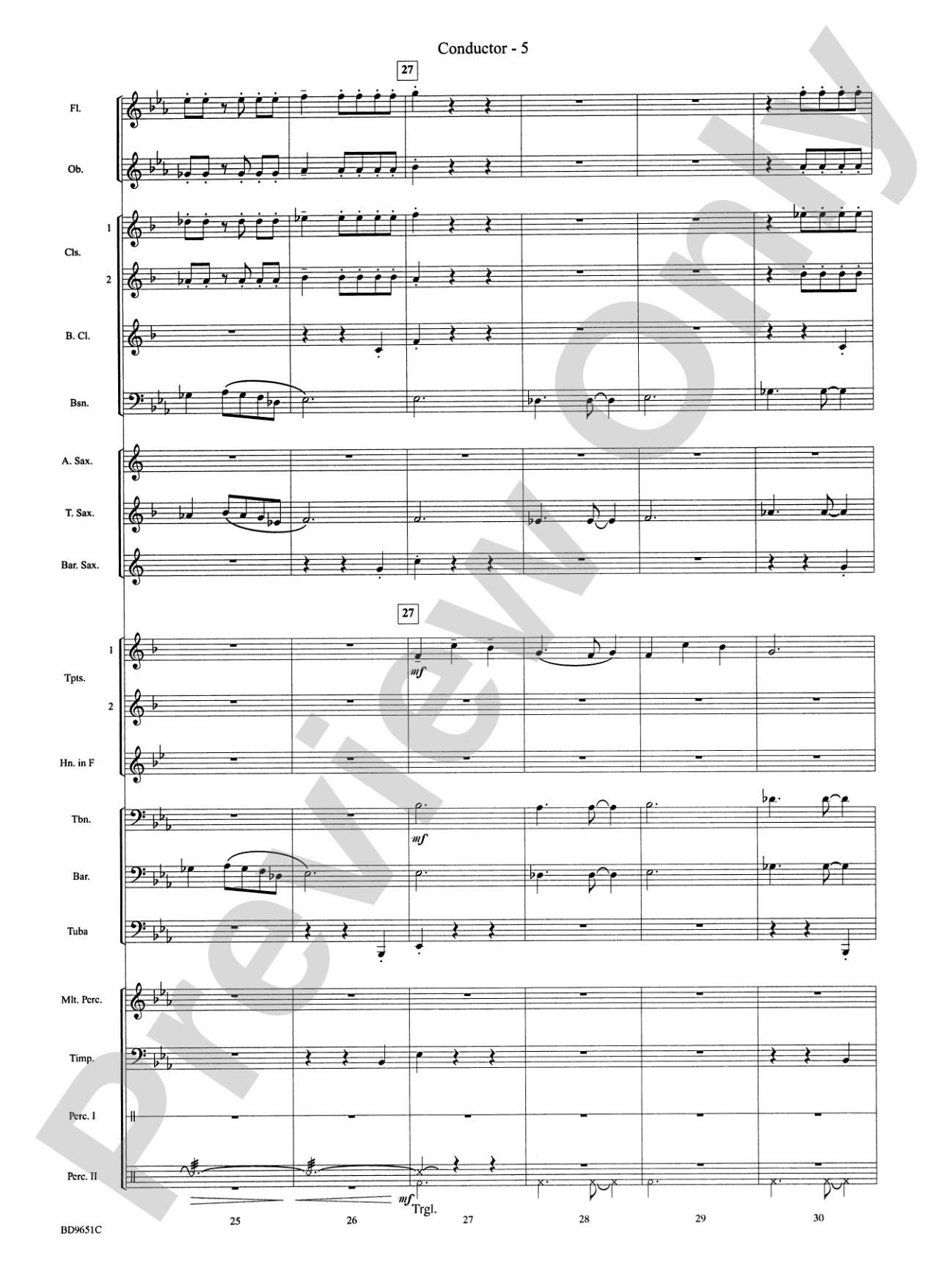 Rockport Images: Concert Band Conductor Score & Parts