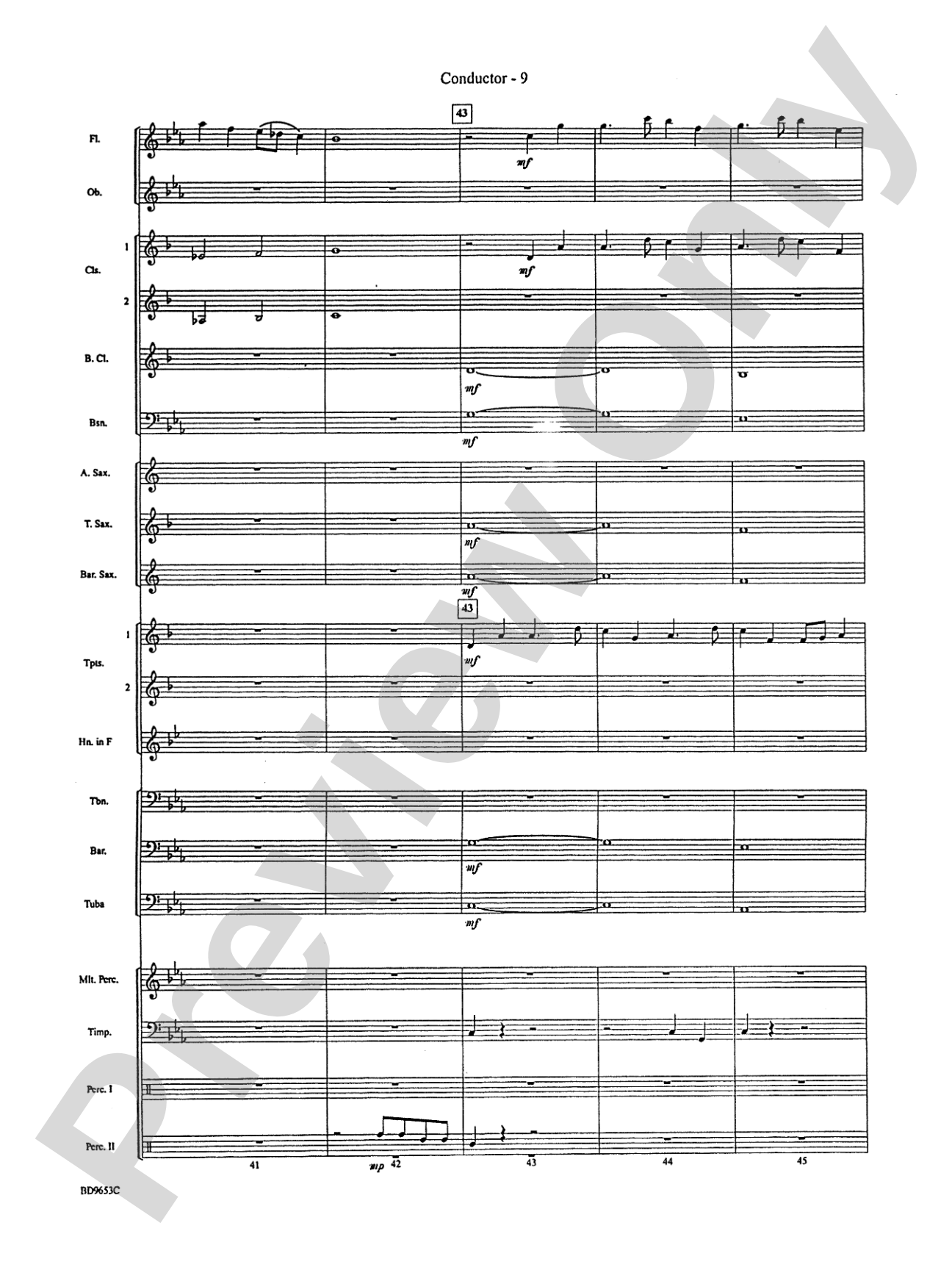 Maya: The Lost Civilization: Concert Band Conductor Score & Parts