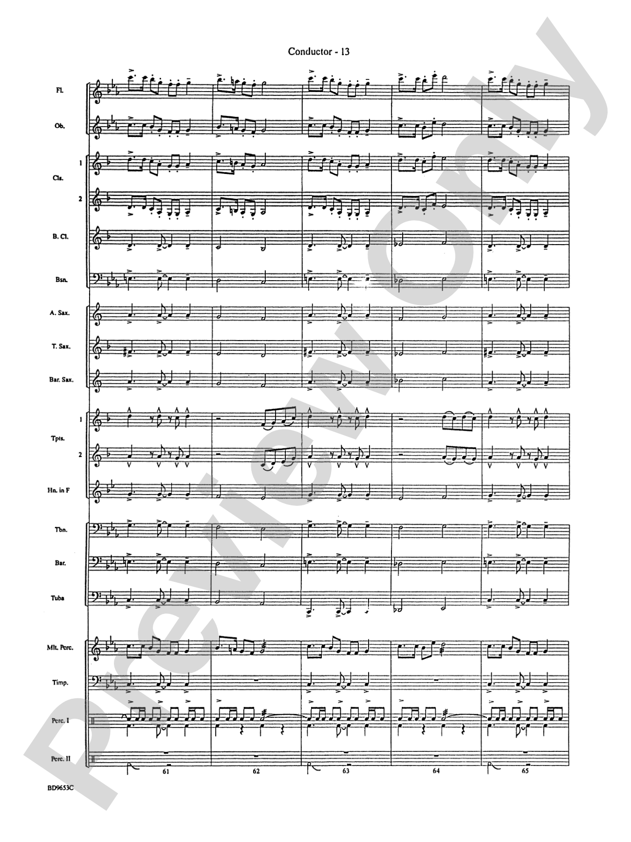 Maya: The Lost Civilization: Concert Band Conductor Score & Parts