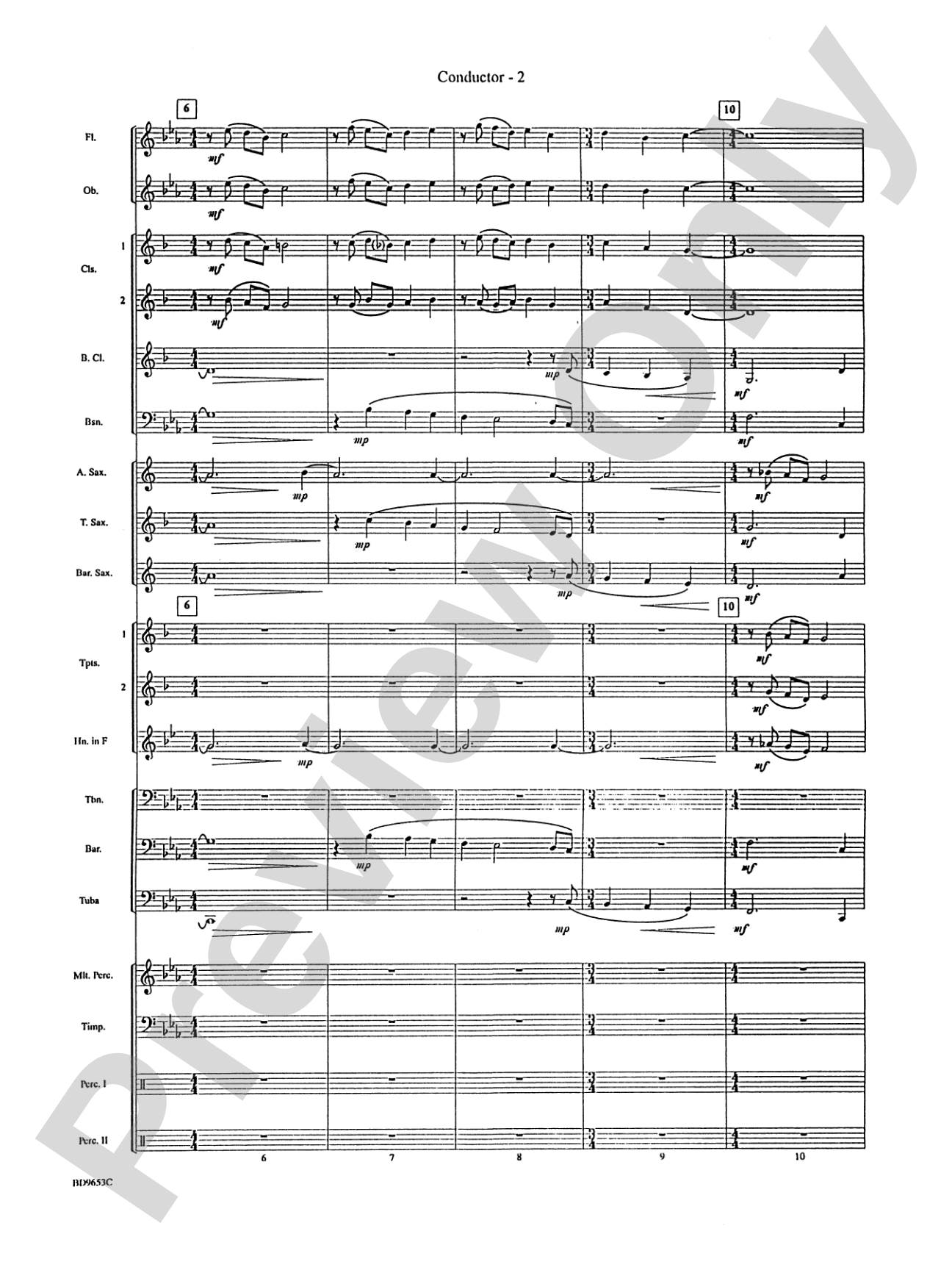 Maya: The Lost Civilization: Concert Band Conductor Score & Parts