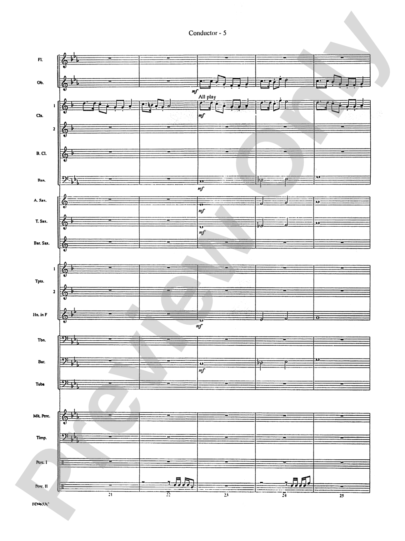 Maya: The Lost Civilization: Concert Band Conductor Score & Parts