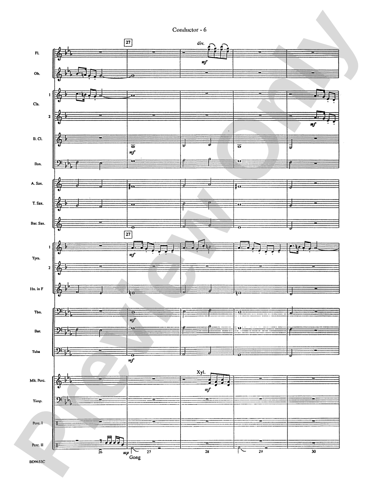 Maya: The Lost Civilization: Concert Band Conductor Score & Parts