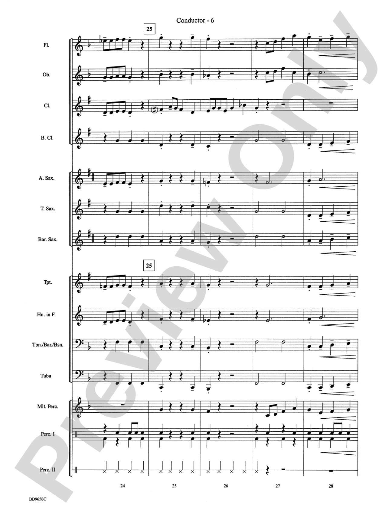 Clarinet Jive: Concert Band Conductor Score & Parts