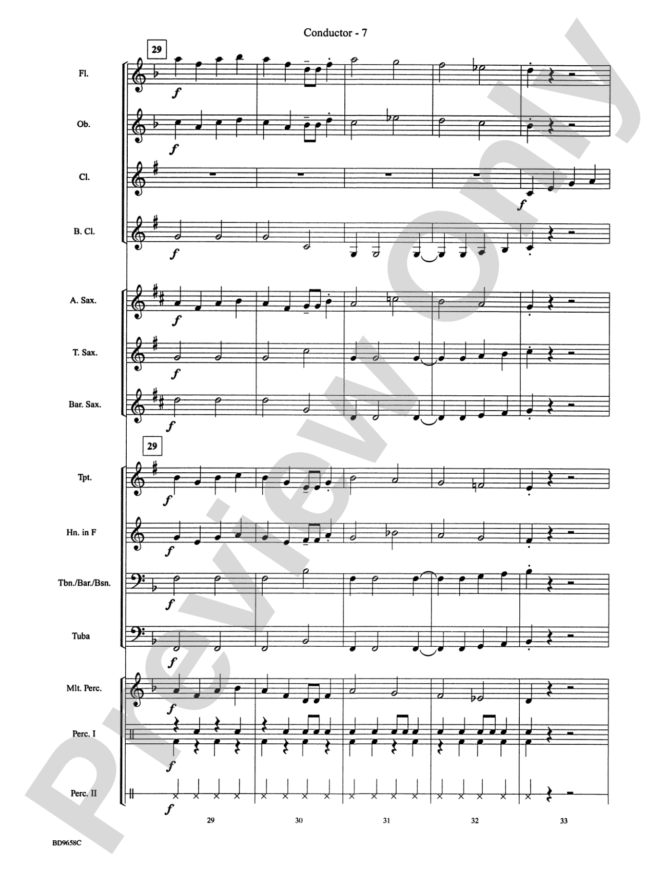 Clarinet Jive: Concert Band Conductor Score & Parts