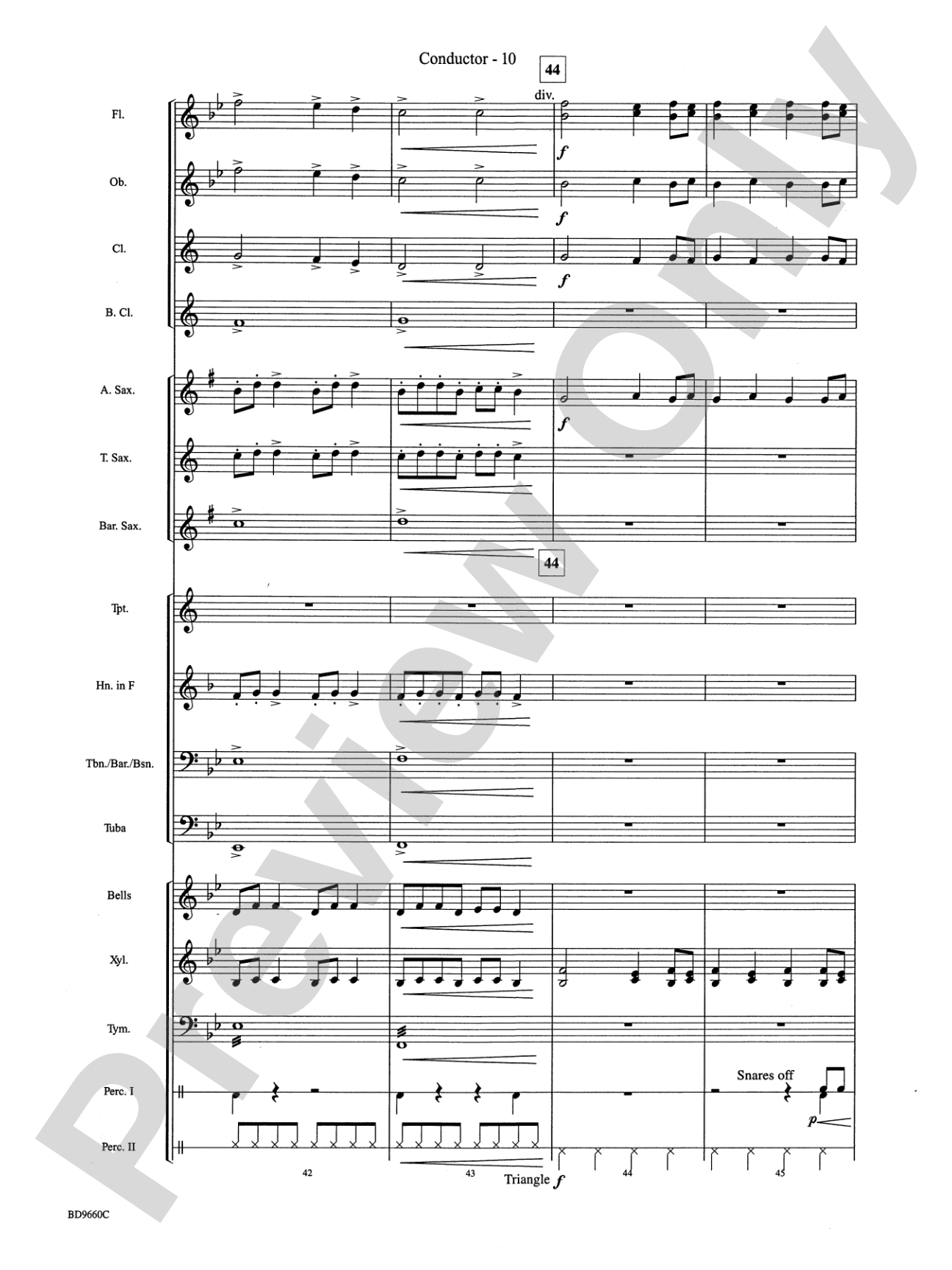 Declaration and Dance: Concert Band Conductor Score & Parts
