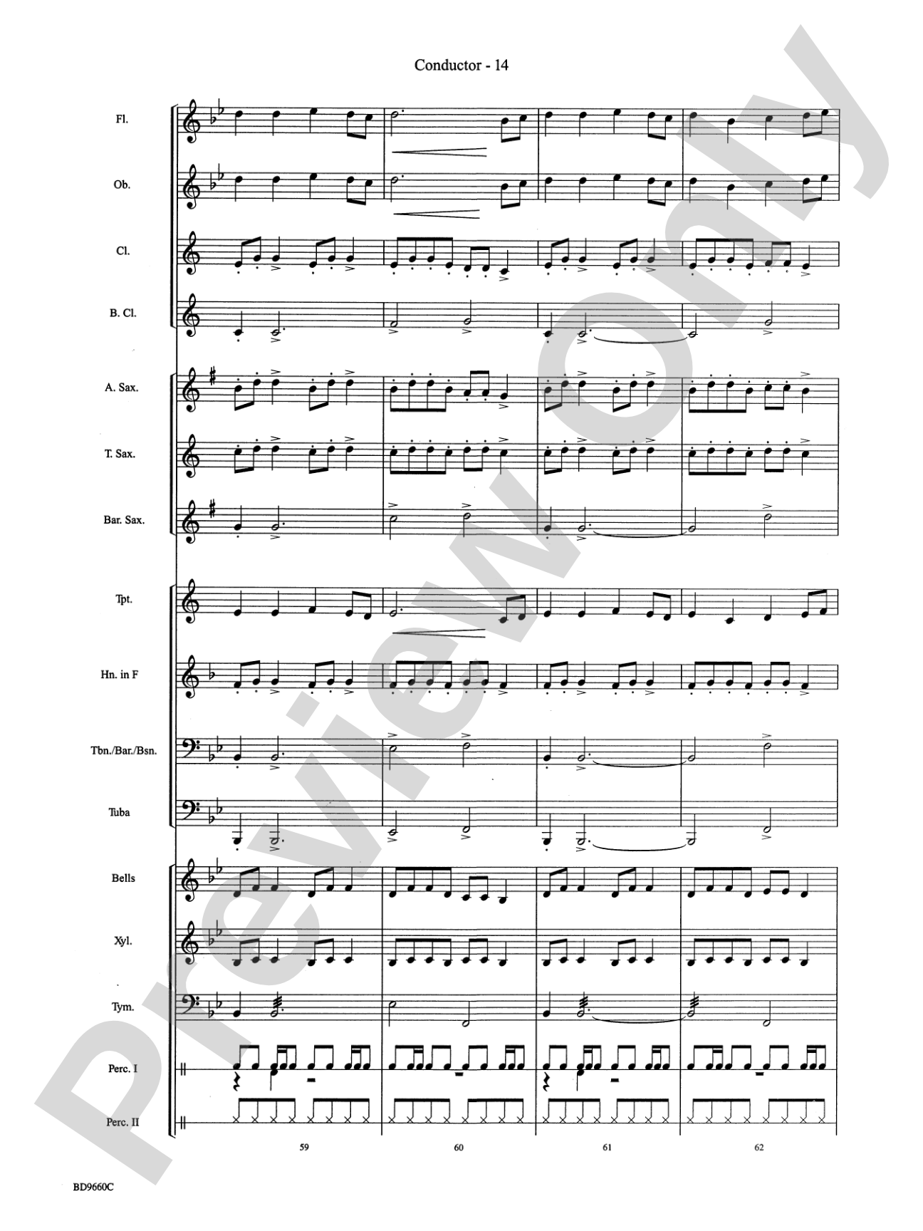 Declaration and Dance: Concert Band Conductor Score & Parts