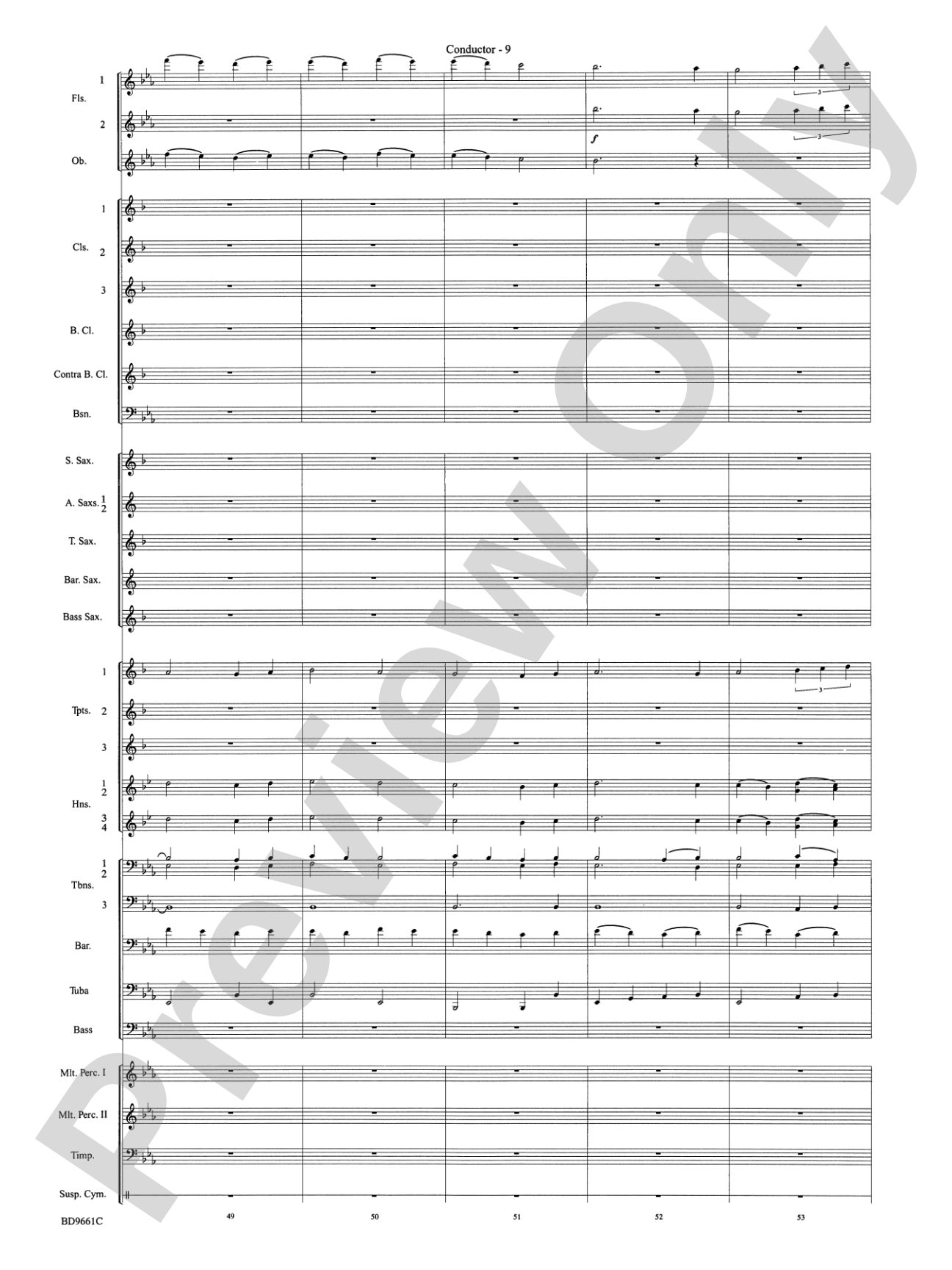 The Sussex Mummers' Christmas Carol: Concert Band Conductor Score & Parts