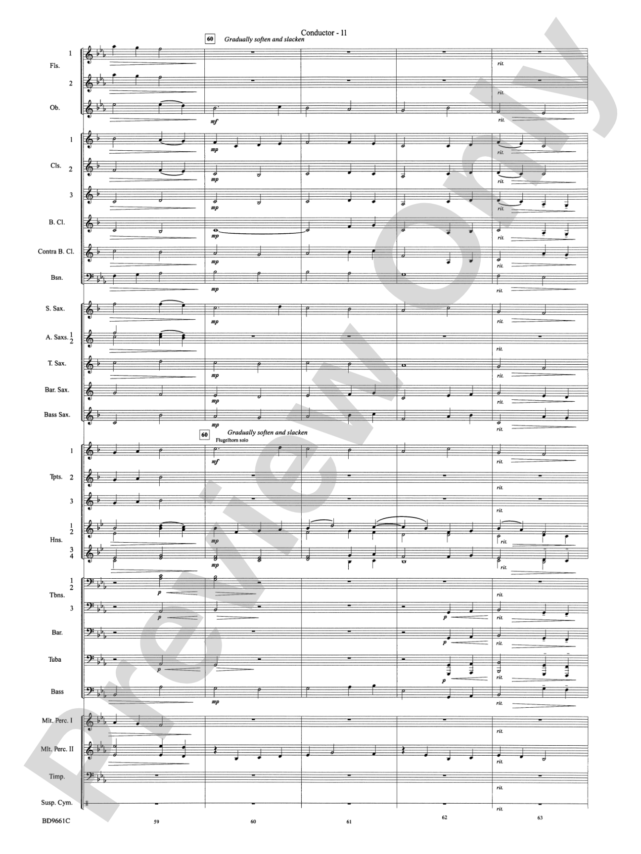 The Sussex Mummers' Christmas Carol: Concert Band Conductor Score & Parts