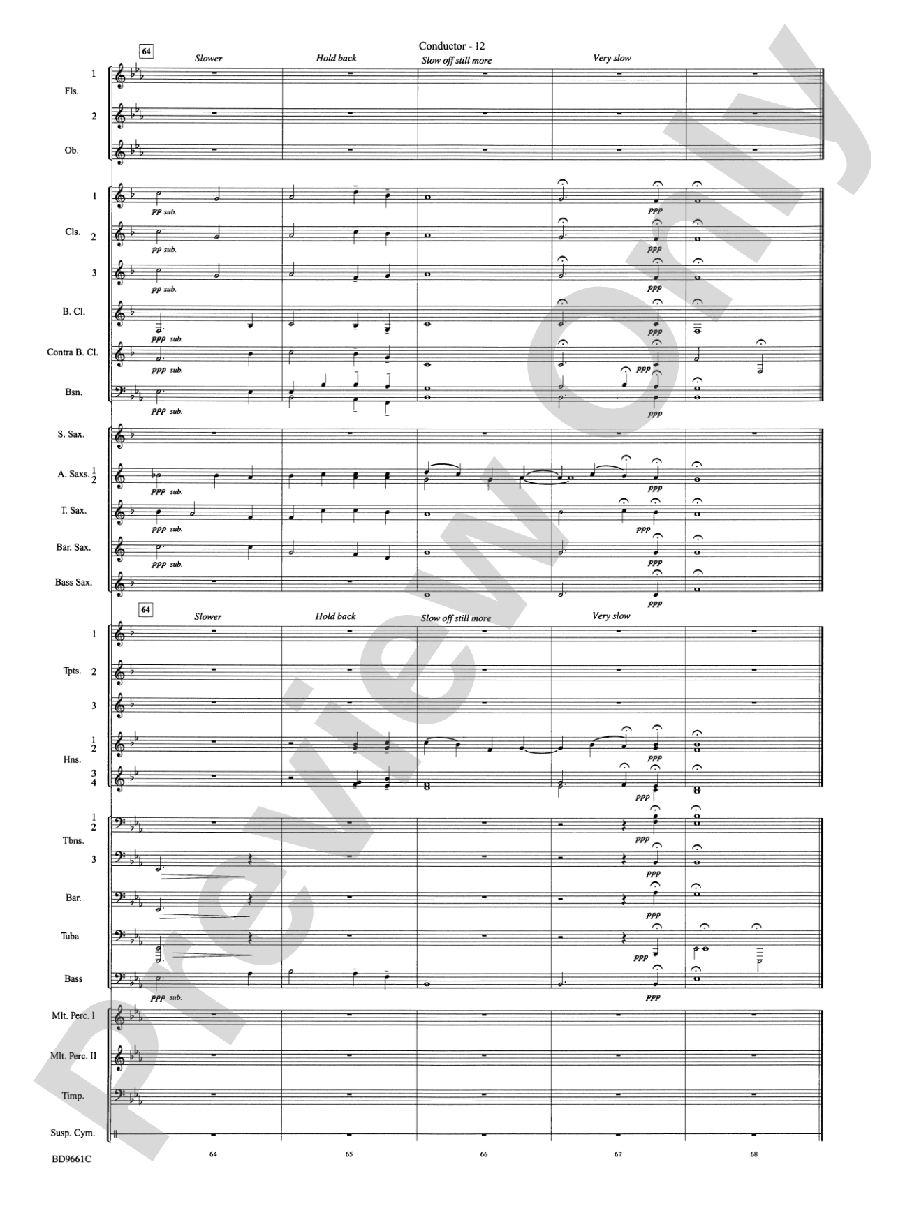 The Sussex Mummers' Christmas Carol: Concert Band Conductor Score & Parts