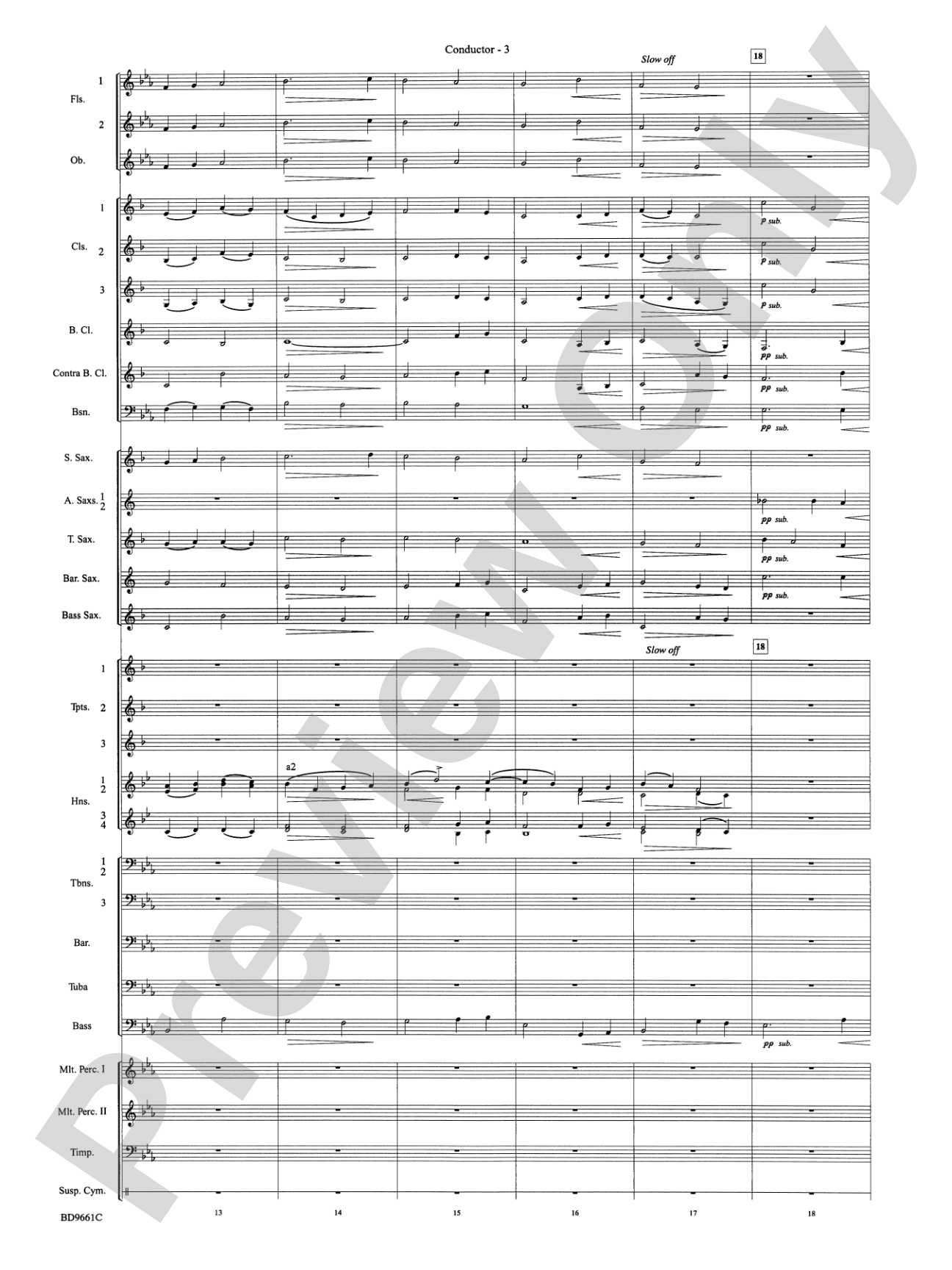 The Sussex Mummers' Christmas Carol: Concert Band Conductor Score & Parts