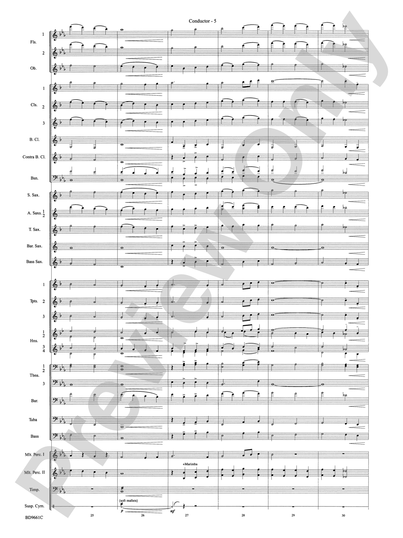 The Sussex Mummers' Christmas Carol: Concert Band Conductor Score & Parts