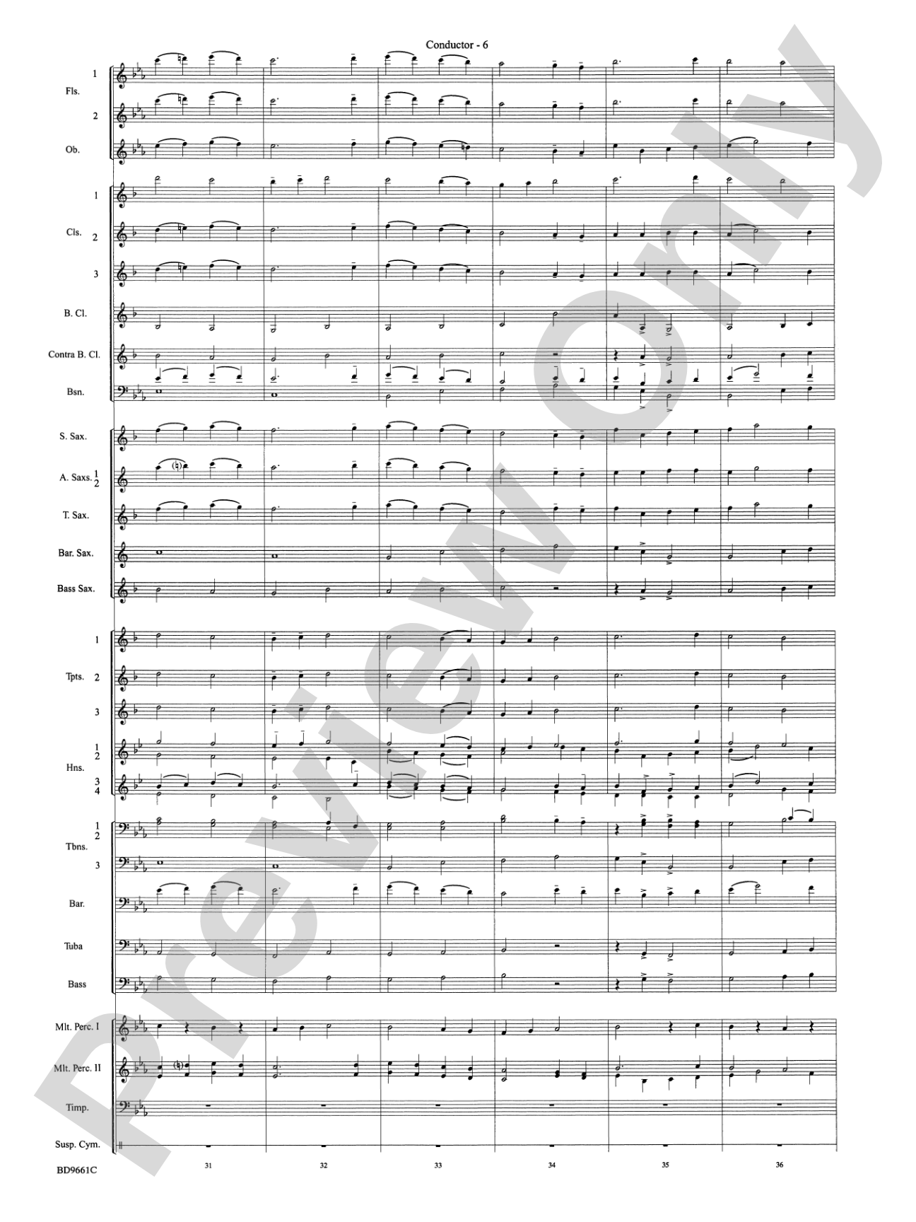 The Sussex Mummers' Christmas Carol: Concert Band Conductor Score & Parts
