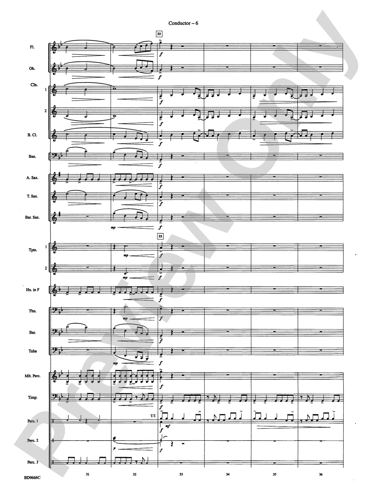 Hymnsong Variants: Concert Band Conductor Score & Parts