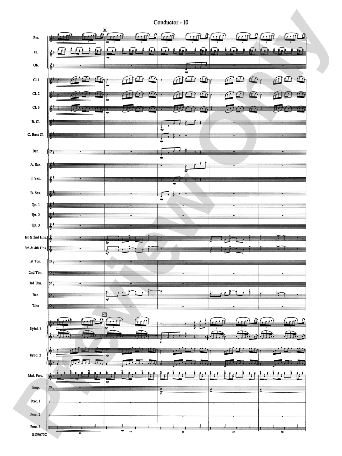 Twelve Seconds to the Moon: Concert Band Conductor Score & Parts