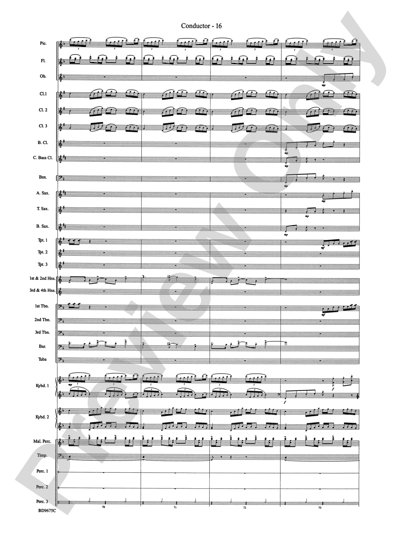 Twelve Seconds to the Moon: Concert Band Conductor Score & Parts