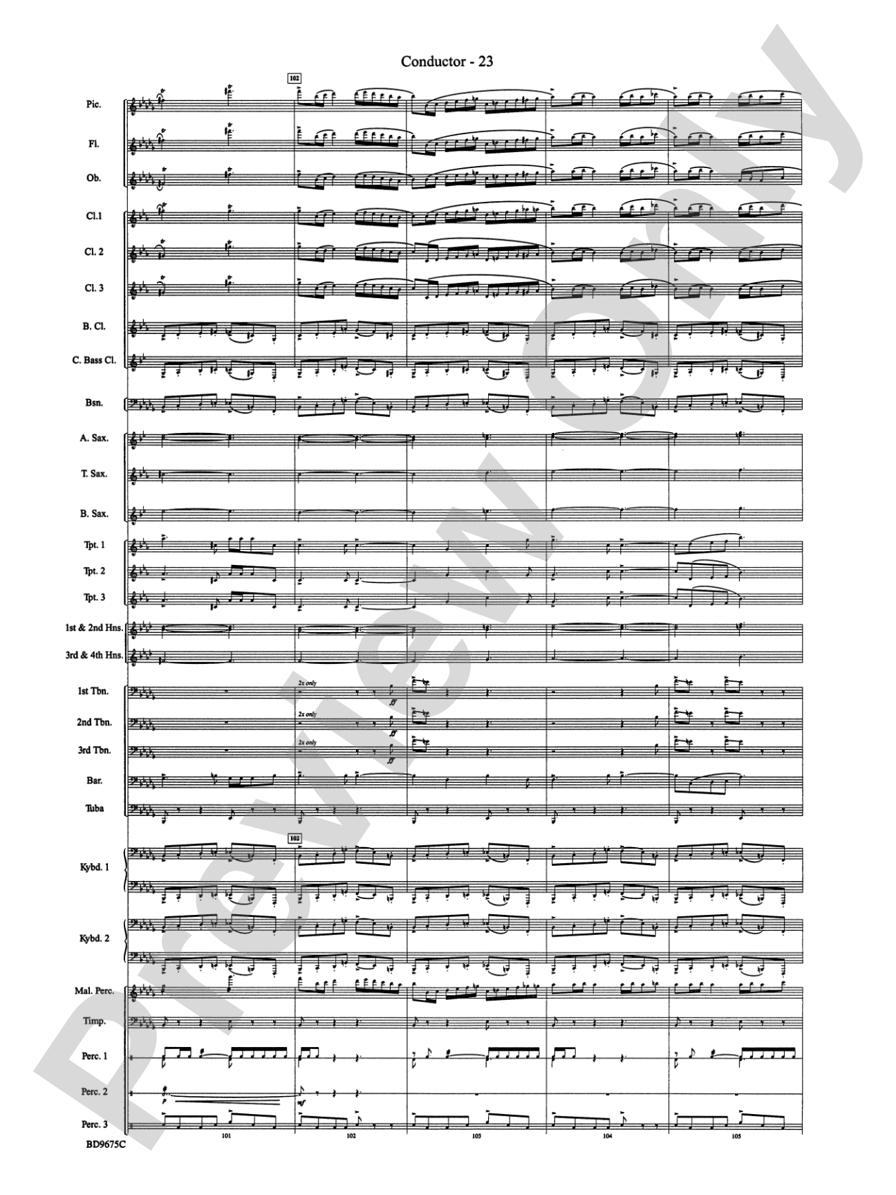 Twelve Seconds to the Moon: Concert Band Conductor Score & Parts