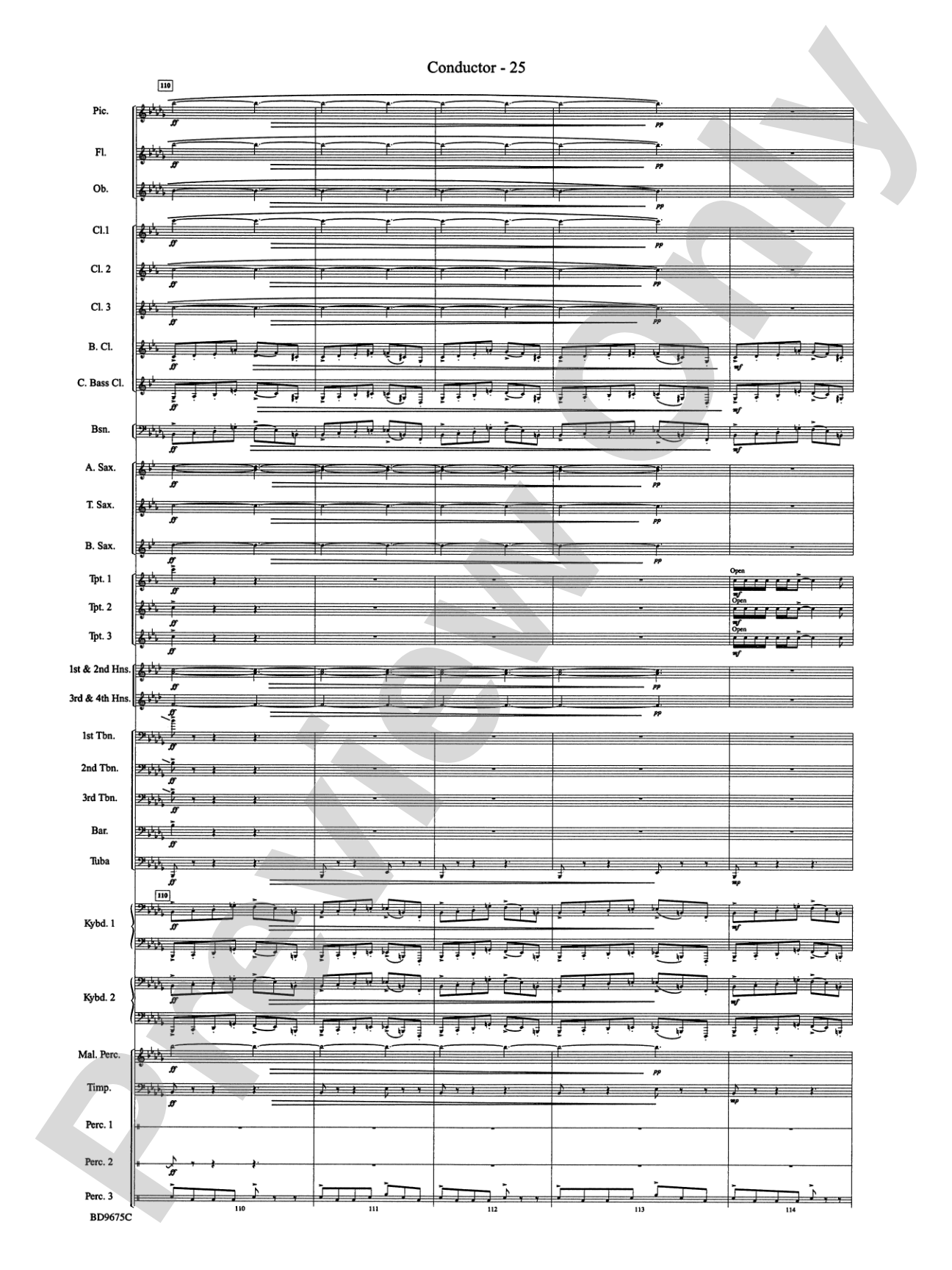 Twelve Seconds to the Moon: Concert Band Conductor Score & Parts